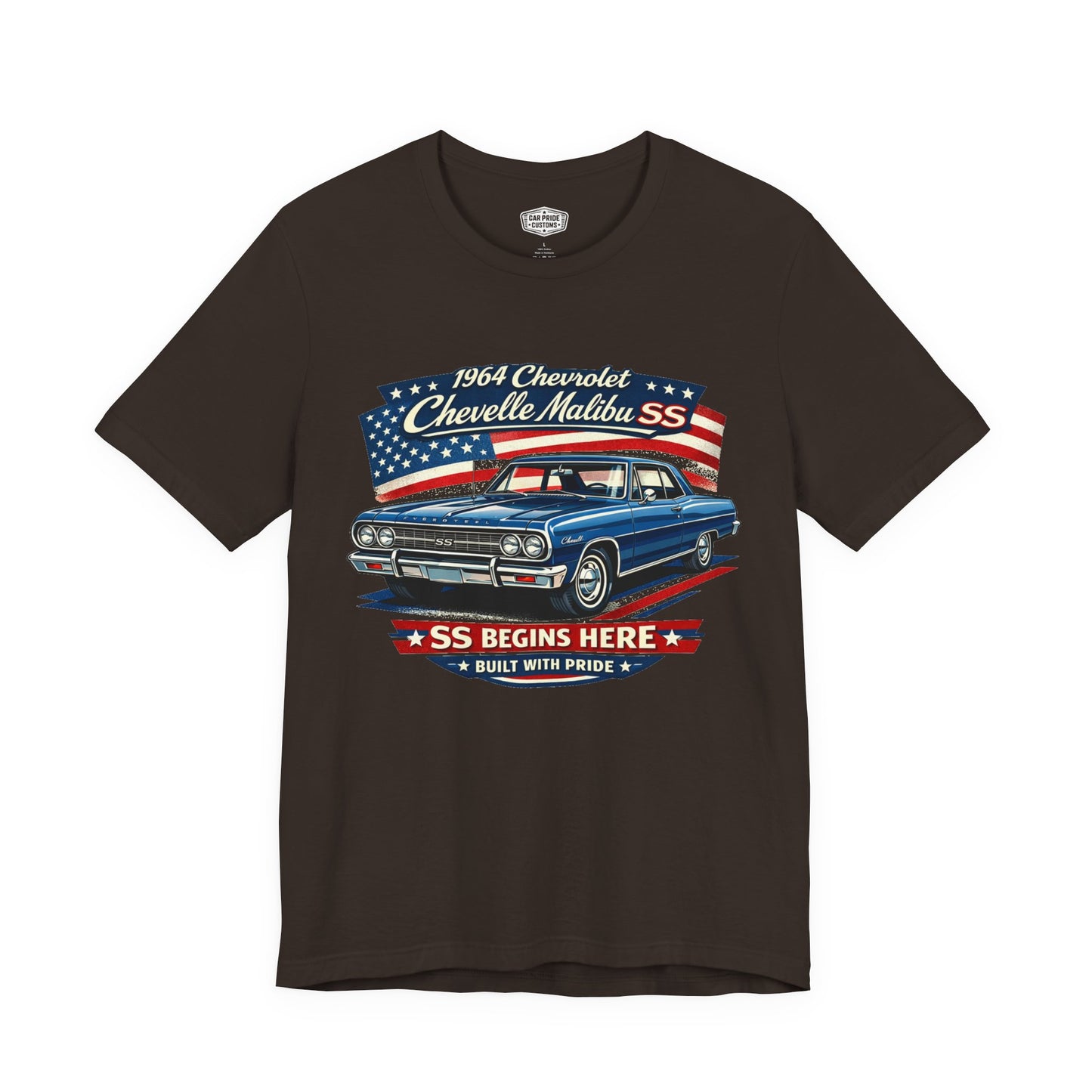 1964 Chevrolet Chevelle SS Blue Pride - Premium Tee