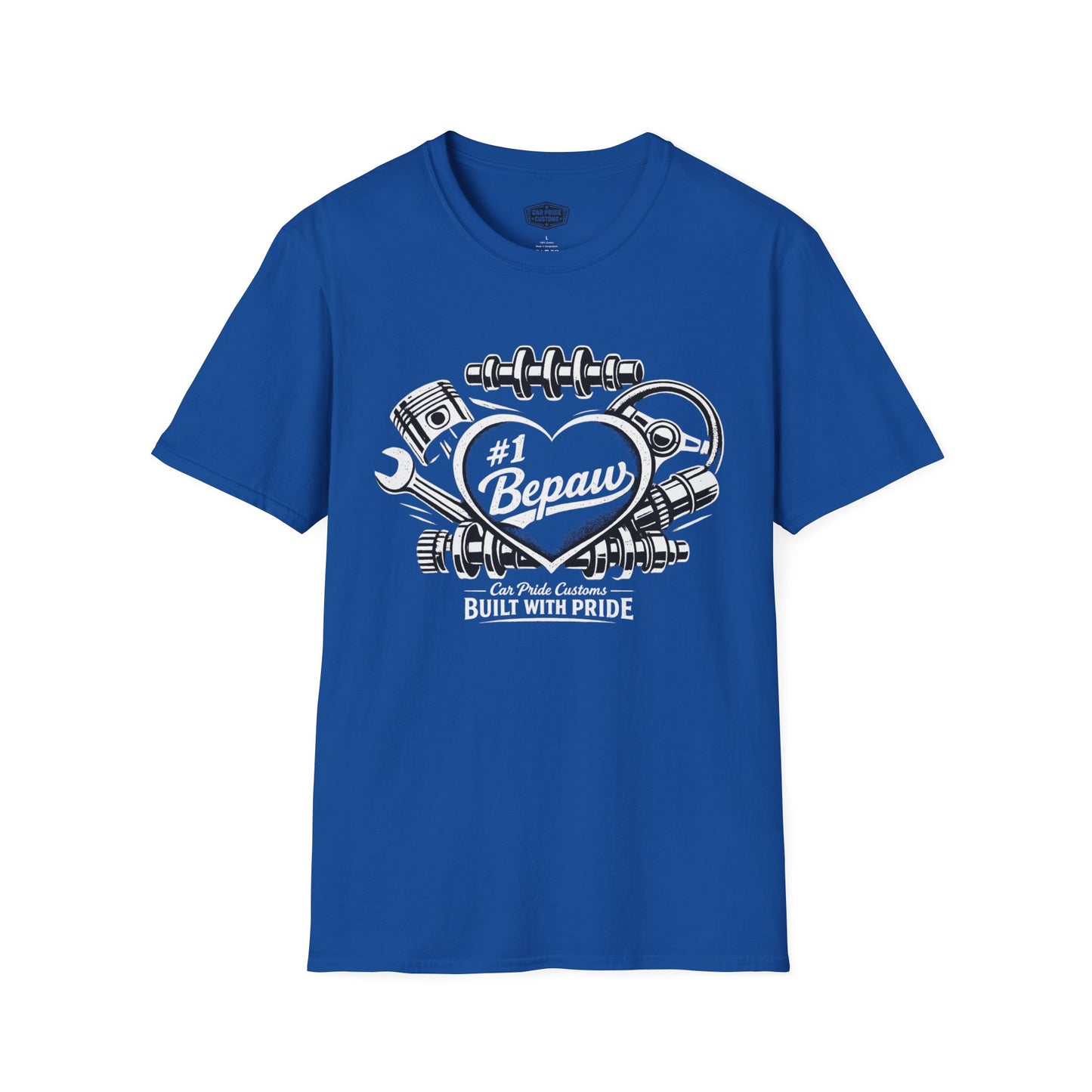 #1 Bepaw Car Shirt | Father’s Day Gift | Funny Grandpa Shirt | Automotive Tee