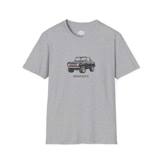 Classic Ford Bronco Adventure T-Shirt | Off Road SUV Tee | Personalized Bronco Shirt | Vintage 4x4 Gift