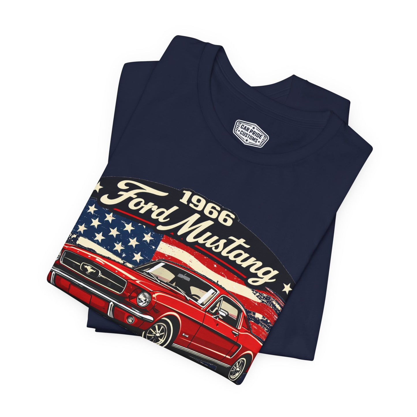 1966 Ford Mustang Red Pride - Premium Tee