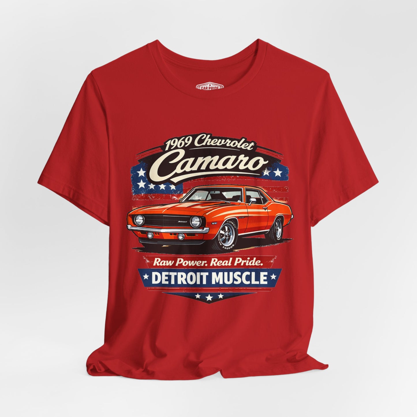 1969 Chevrolet Camaro Red Pride - Premium Tee