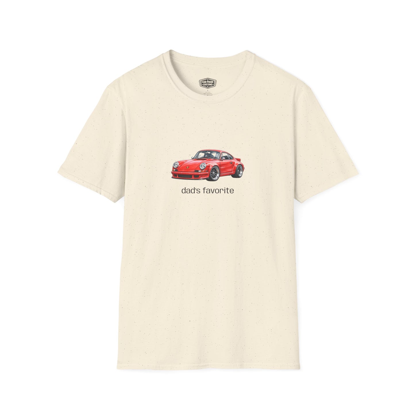 Porsche Dad’s Favorite T-Shirt | Classic Porsche Sports Car Tee | Personalized Car Lover Gift