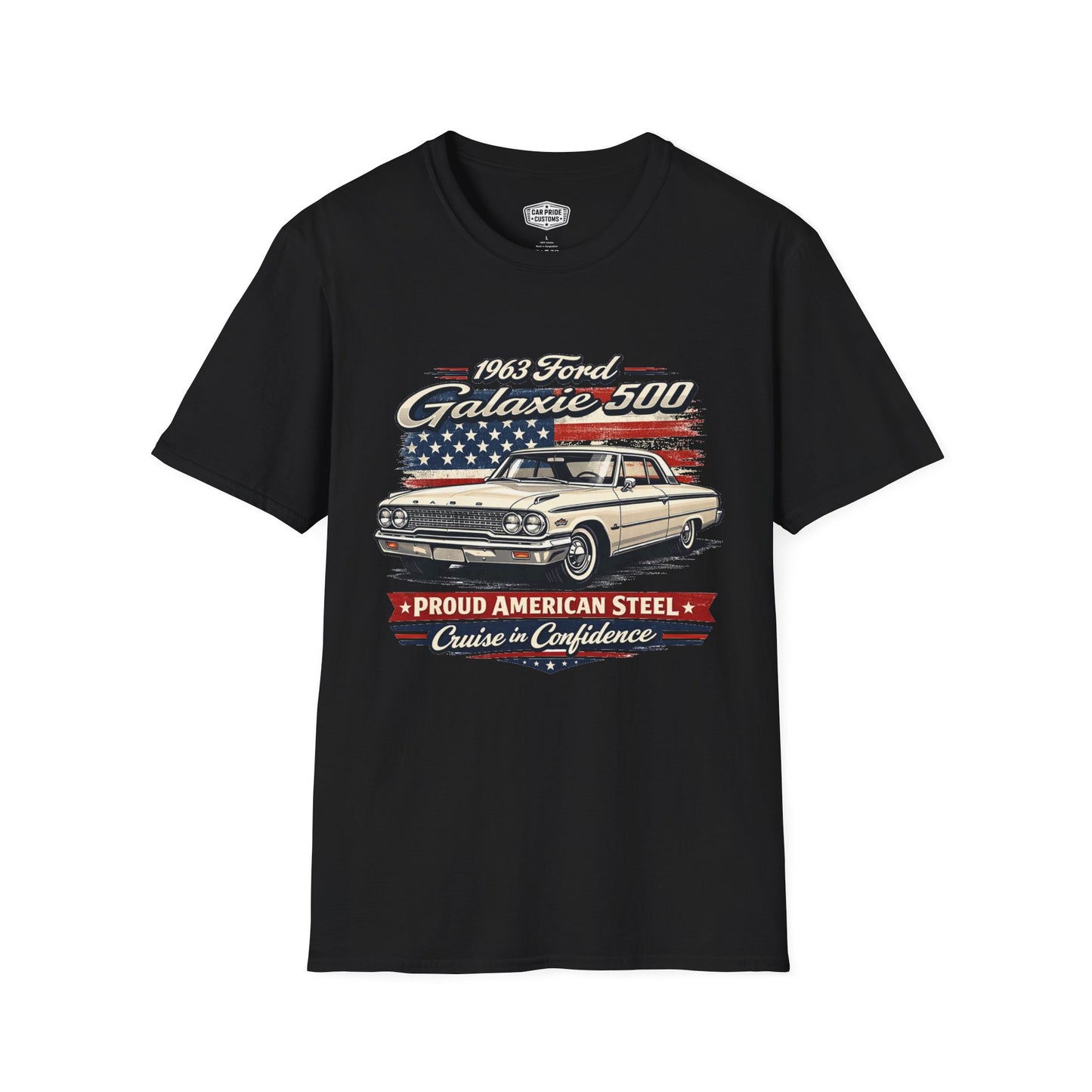 1963 Ford Galaxy 500 Yellow Pride - Standard Tee