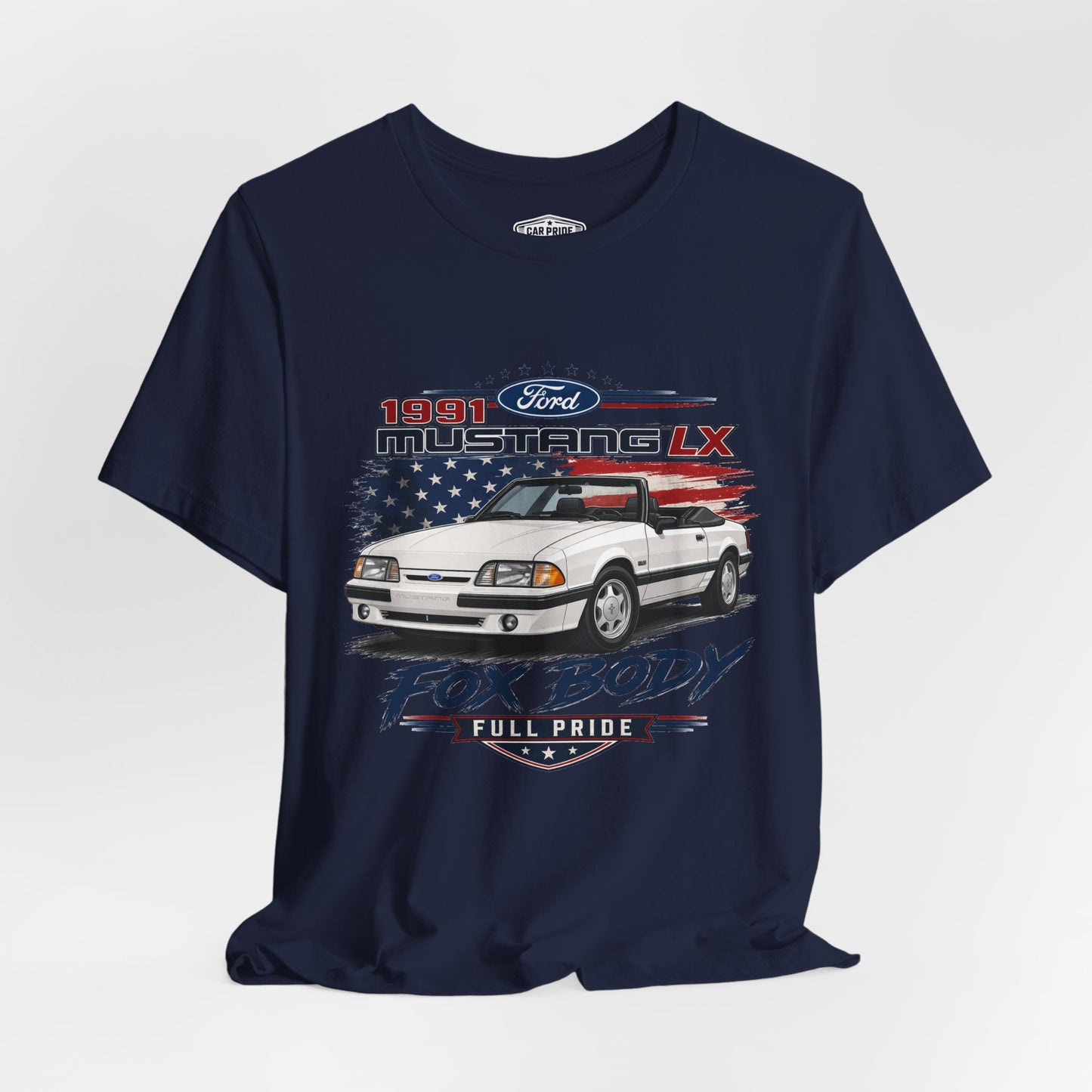 1991 Ford Mustang LX White Pride - Premium Tee