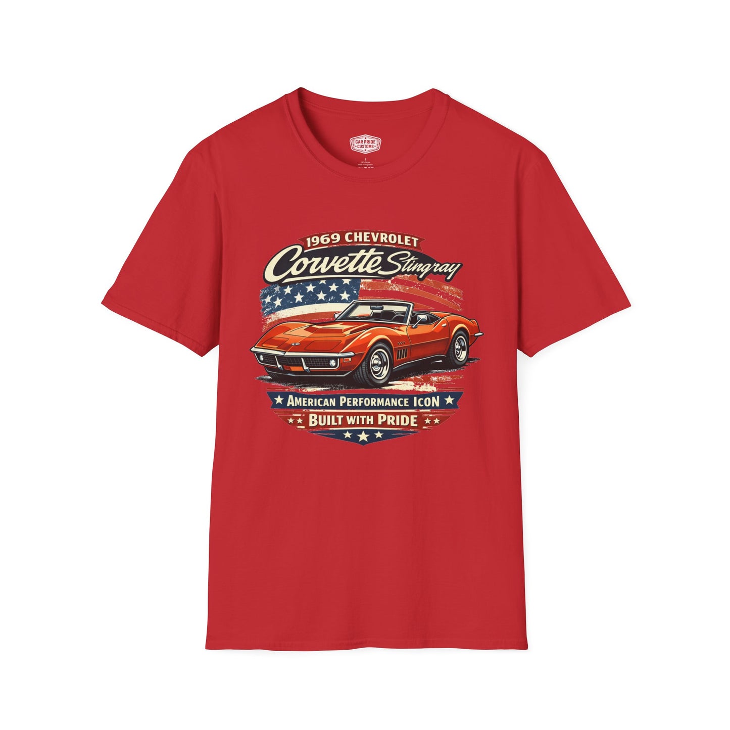 1969 Chevrolet Corvette Stingray Convertible Burnt Orange Pride - Standard Tee