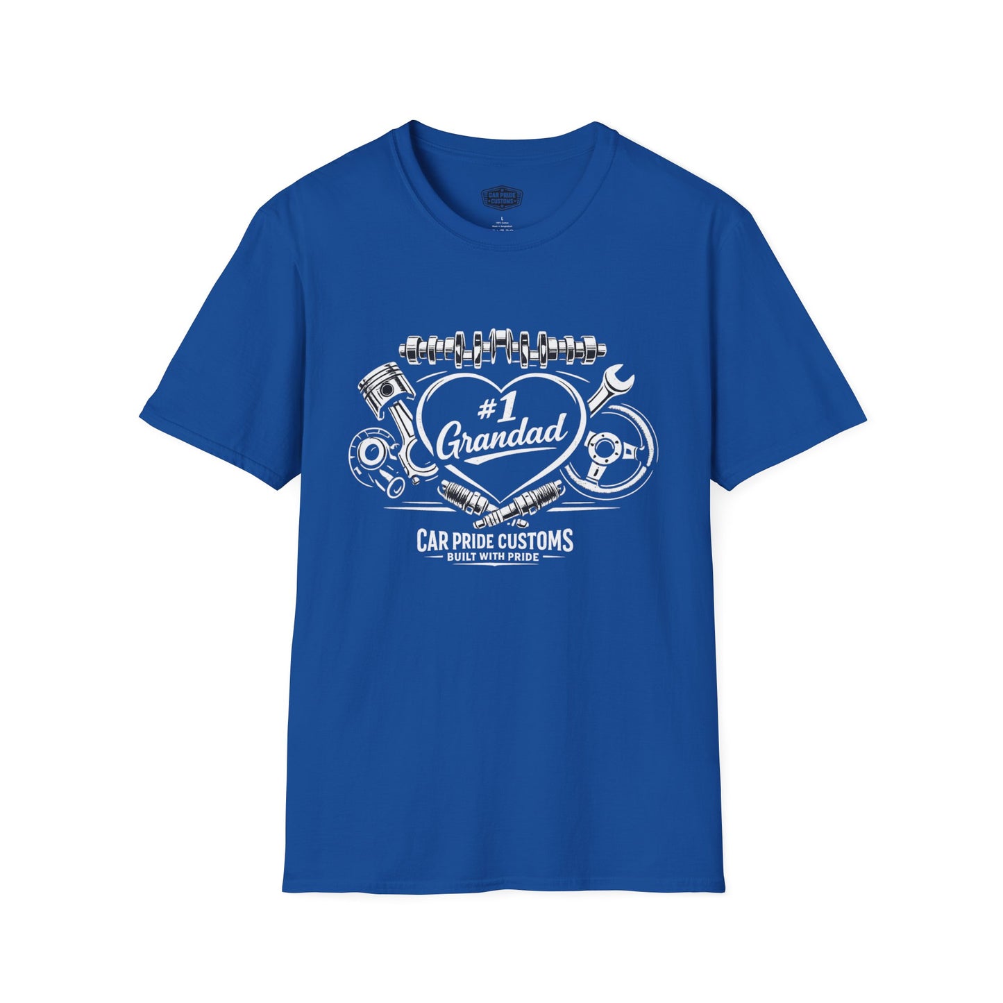 #1 Granddad Car Shirt | Father’s Day Gift | Car Enthusiast Shirt | Automotive Tee
