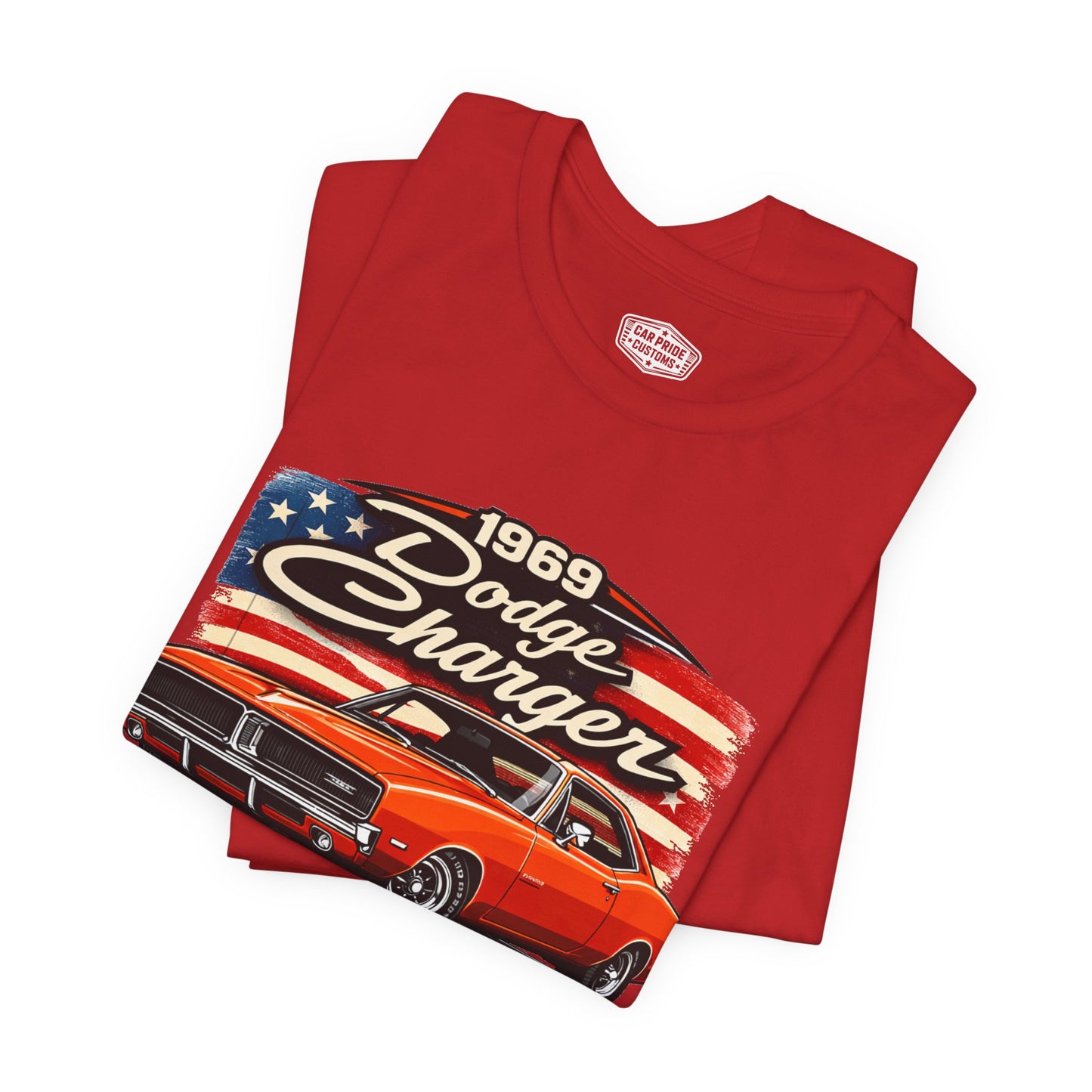 1969 Dodge Charger Orange Pride - Premium Tee