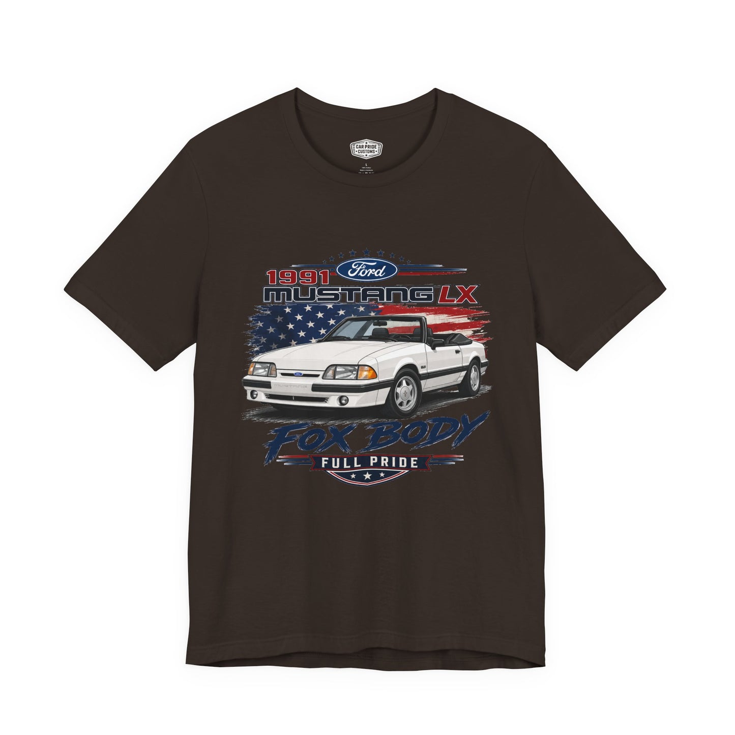 1991 Ford Mustang LX White Pride - Premium Tee
