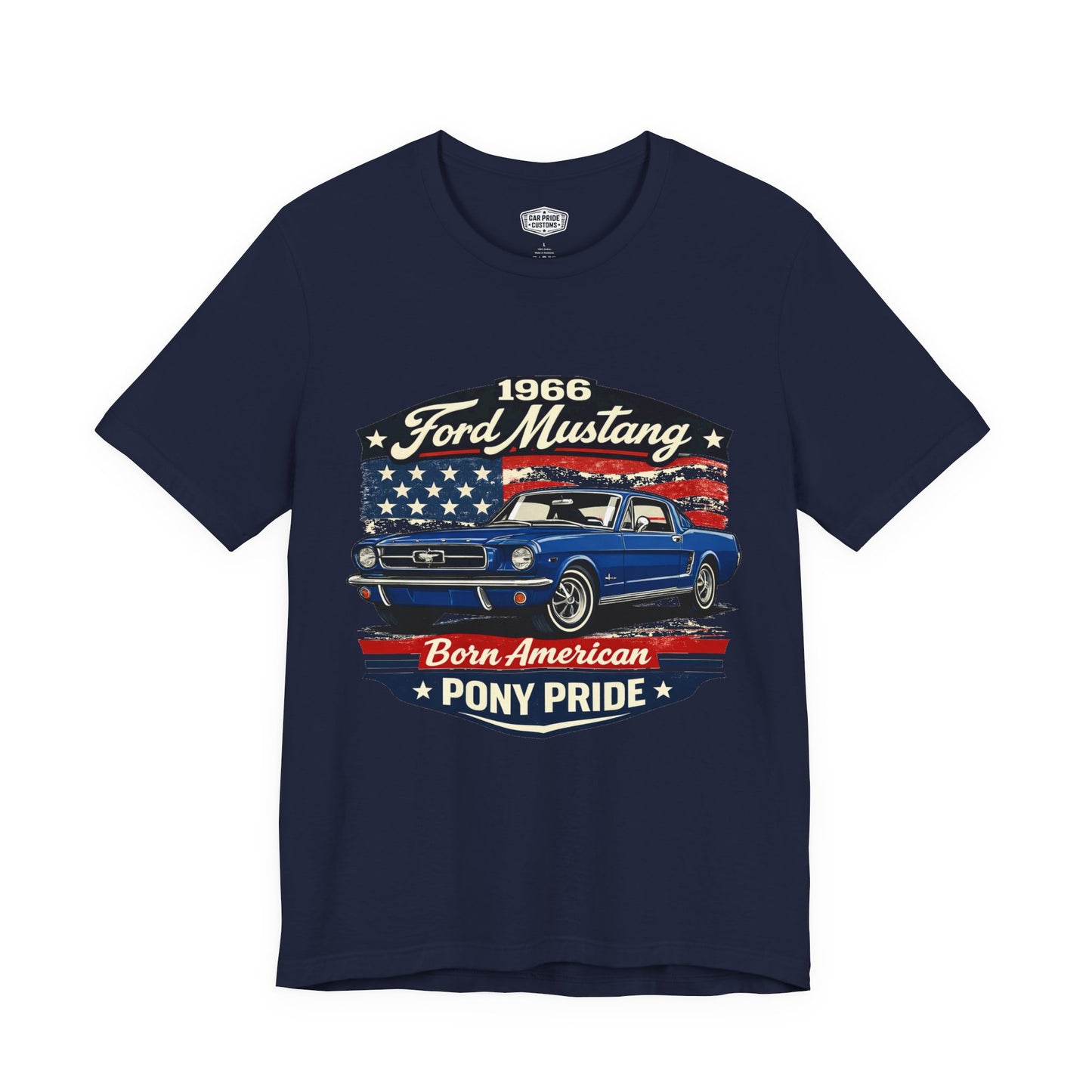 1966 Ford Mustang 'Blue' Pride - Premium Tee