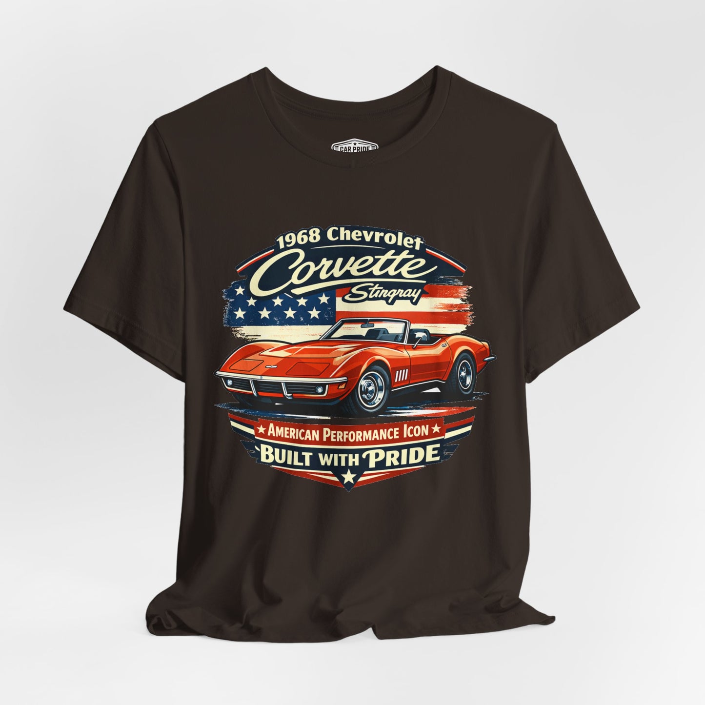 1968 Chevrolet Corvette Convertible Pride - Premium Tee