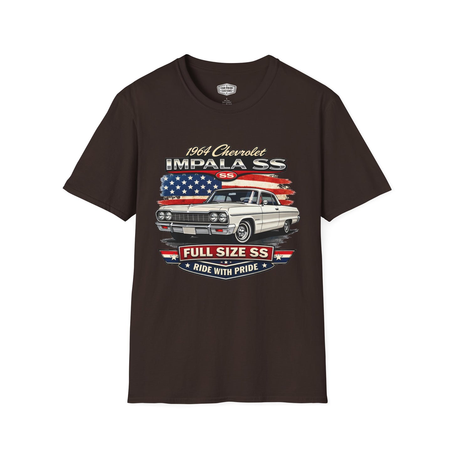 1964 Chevrolet Impala SS White Pride - Standard Tee