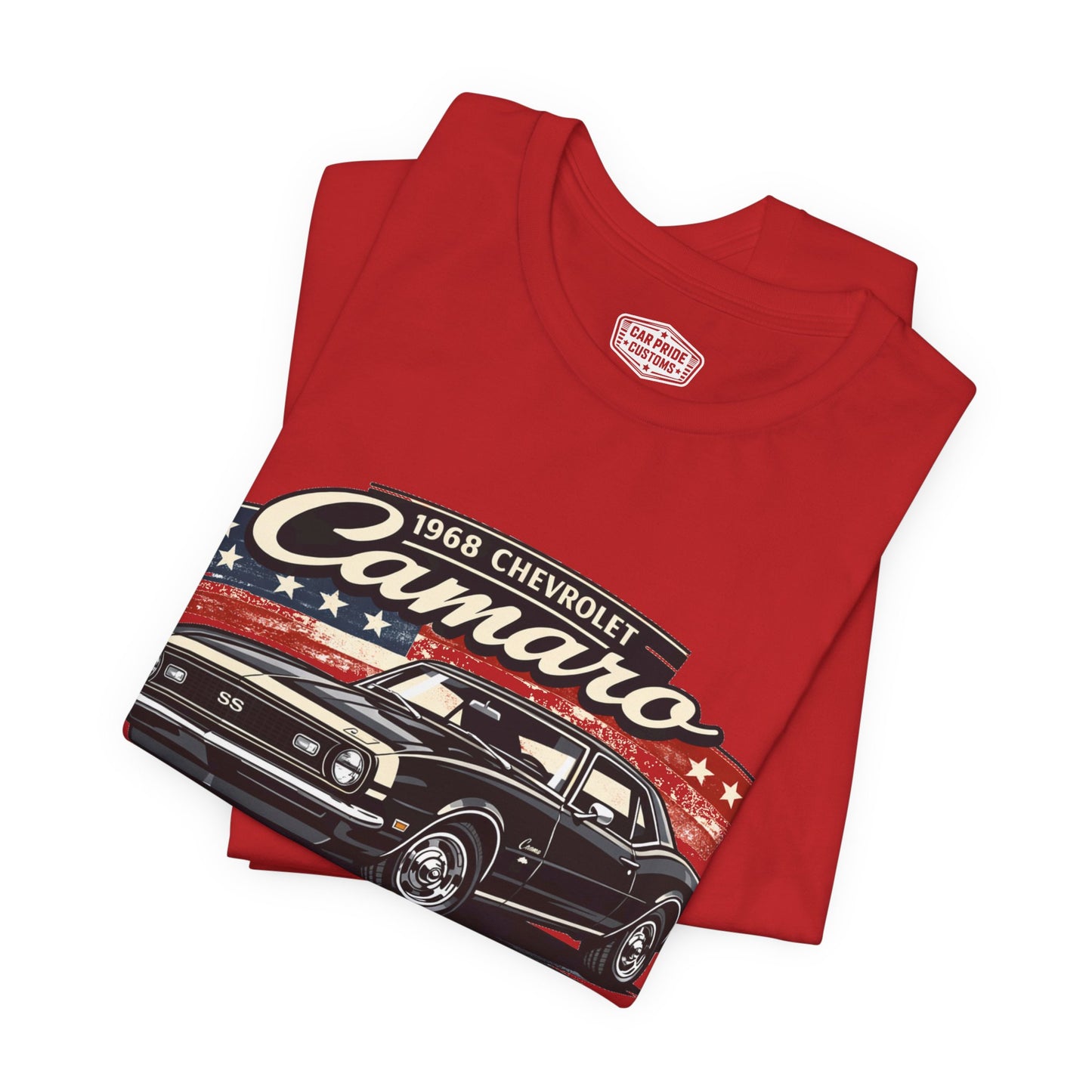 1968 Chevrolet Camaro Shirt | Classic Car Gift for Dad | American Pride | Vintage | Classic | Premium Soft