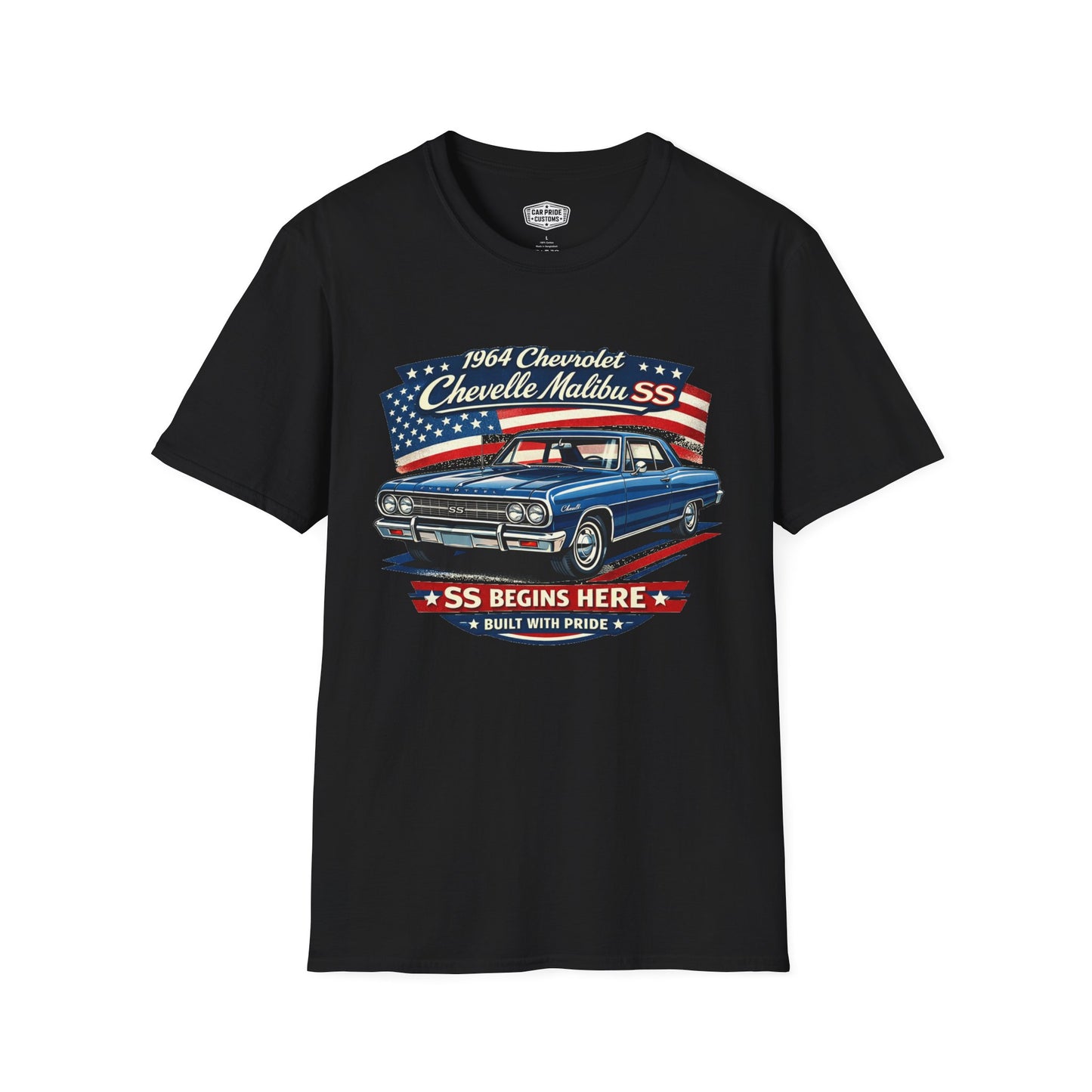 1964 Chevrolet Chevelle SS Blue Pride - Standard Tee