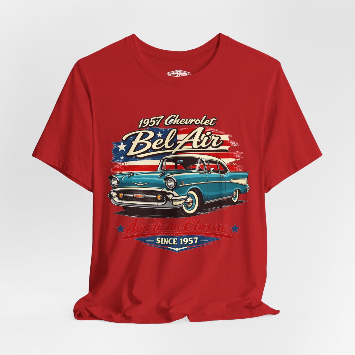 1957 Chevrolet Bel Air Blue Pride - Premium Tee