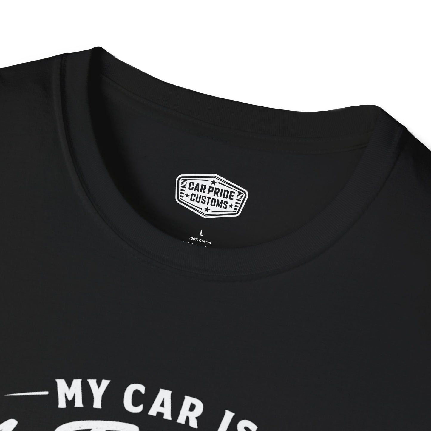 My Car is My Therapist | 1968 Dodge Charger T-Shirt | Funny Mopar Muscle Car Graphic Tee | Classic Dodge Shirt