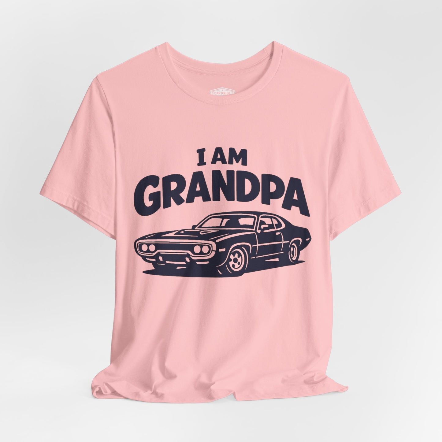 Funny Car T-Shirt | Classic Car Grandpa T-Shirt| Grandpa Car Lover Gift | 1971 Plymouth Road Runner | I am Grandpa