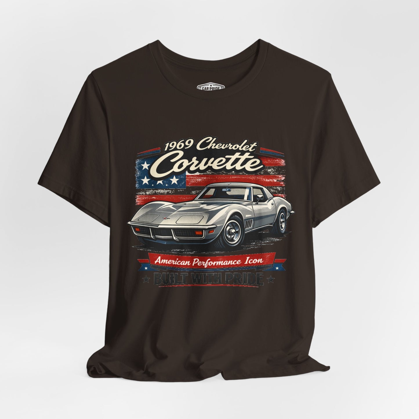 1969 Chevrolet Corvette Silver Pride - Premium Tee