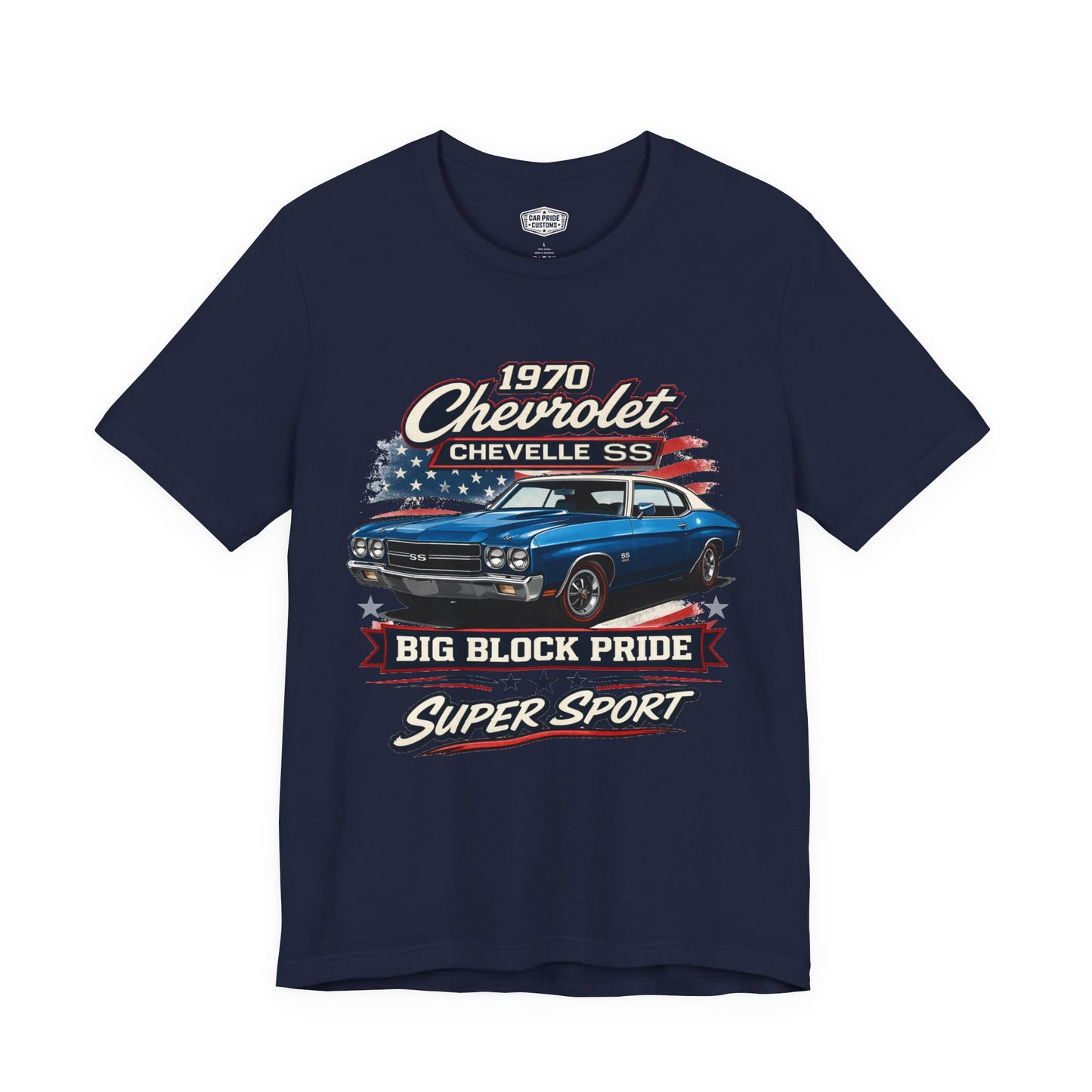 1970 Chevrolet Chevelle SS Blue Pride - Premium Tee