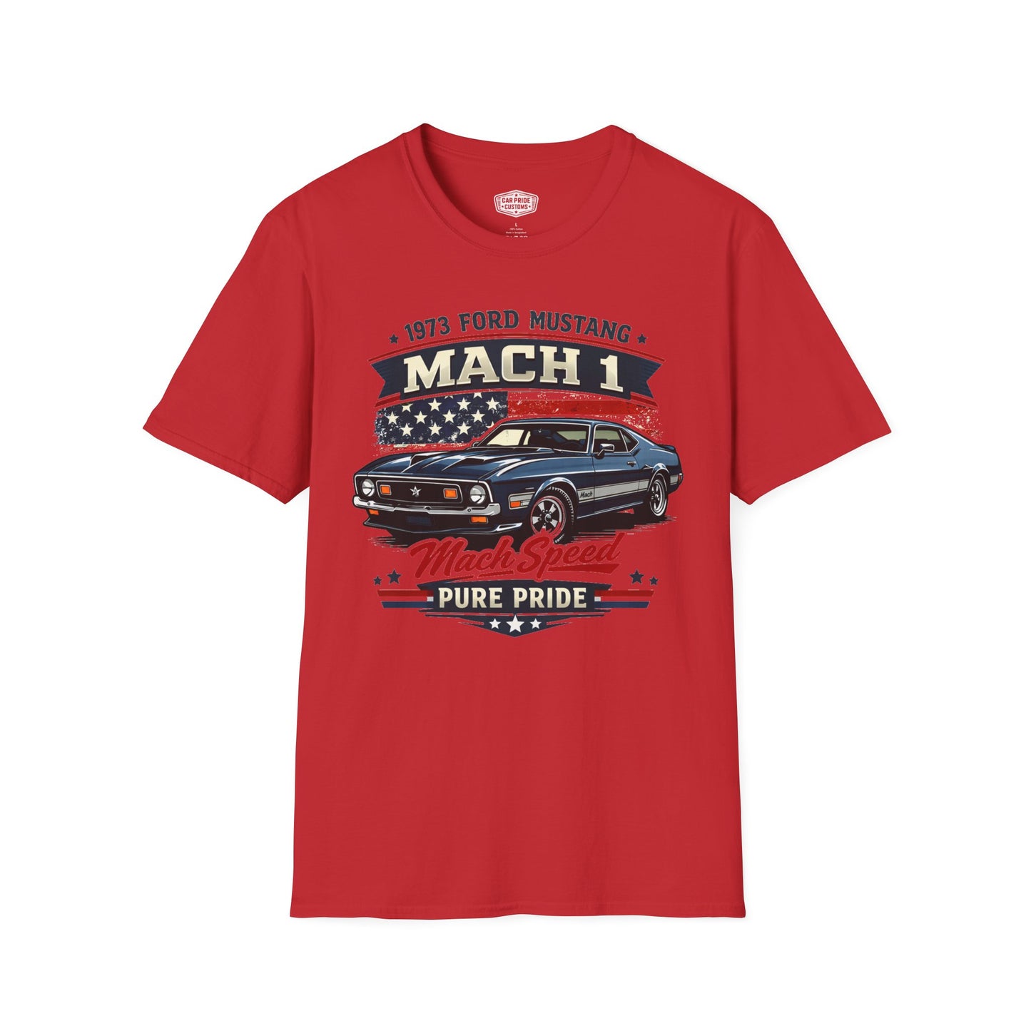 1973 Ford Mustang Mach 1 Pride - Standard Tee