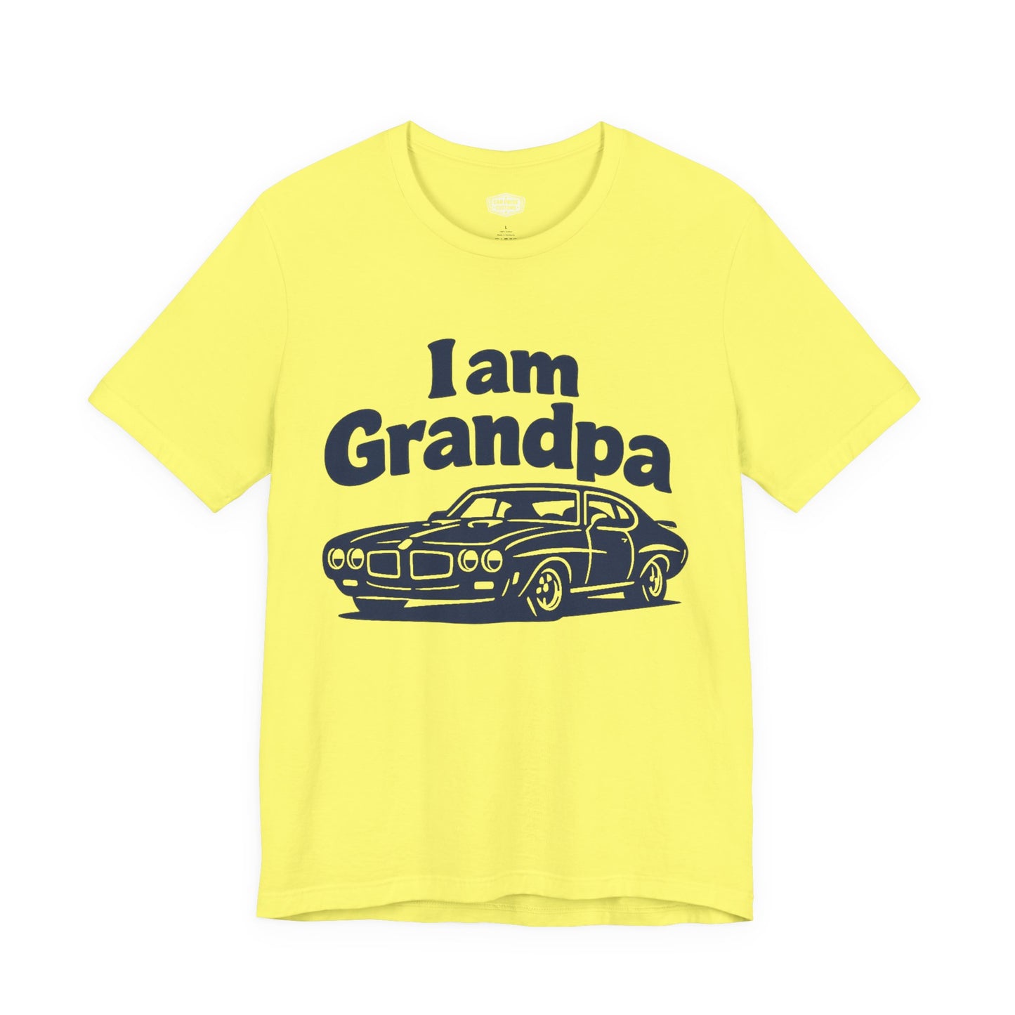 Funny Car T-Shirt | Classic Car Grandpa T-Shirt| Grandpa Car Lover Gift | 1970 Pontiac GTO | I am Grandp