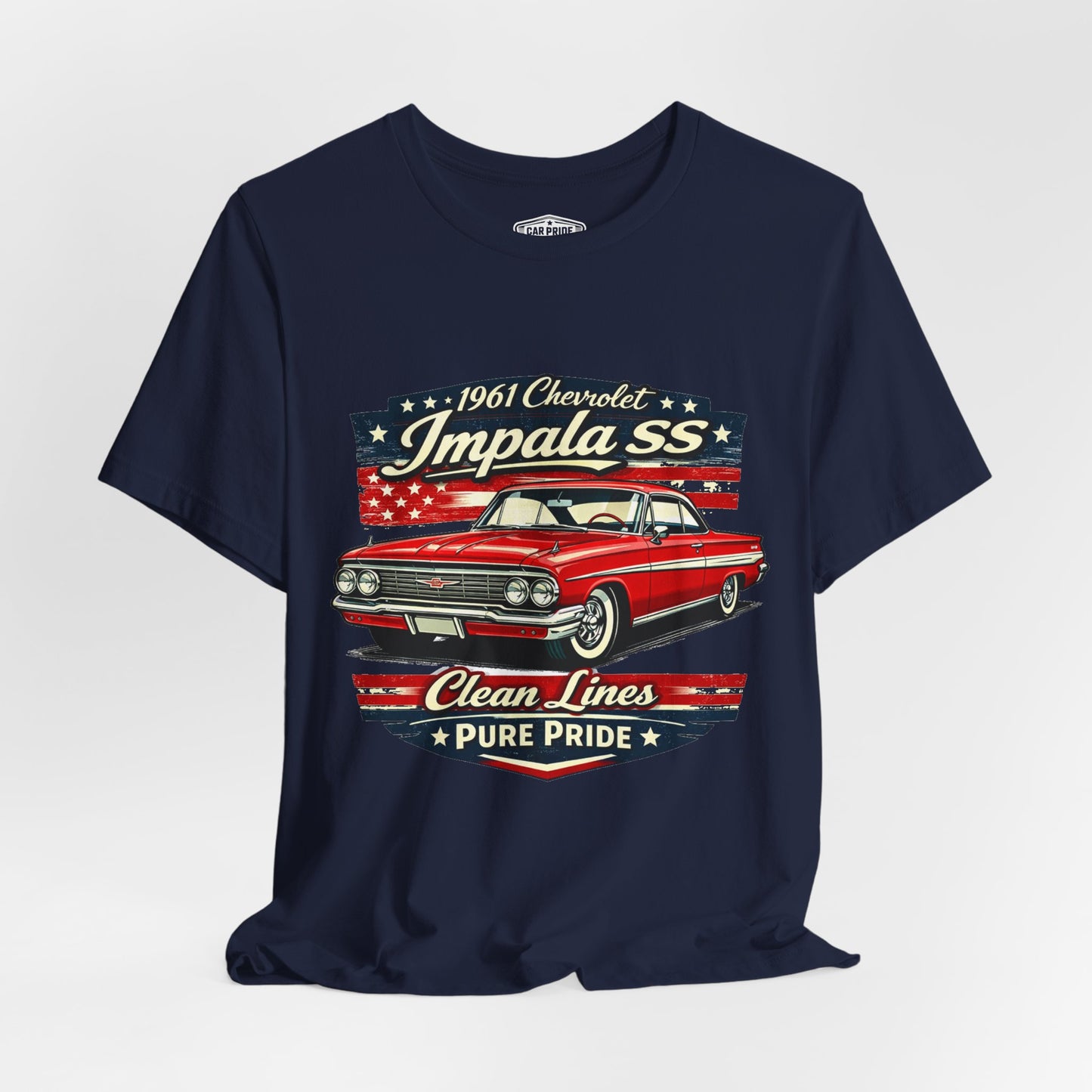 1961 Chevrolet Impala Red Pride - Premium Tee