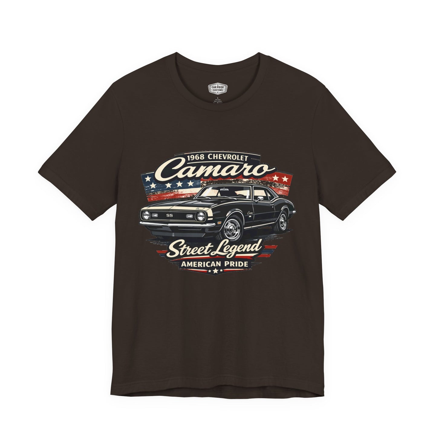 1968 Chevrolet Camaro Shirt | Classic Car Gift for Dad | American Pride | Vintage | Classic | Premium Soft