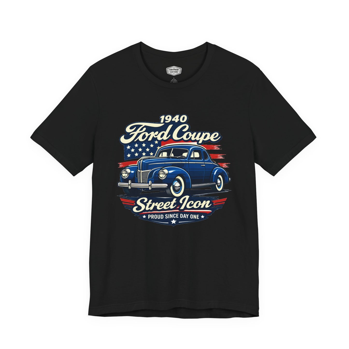 1940 Ford Coupe Blue Pride - Premium Tee