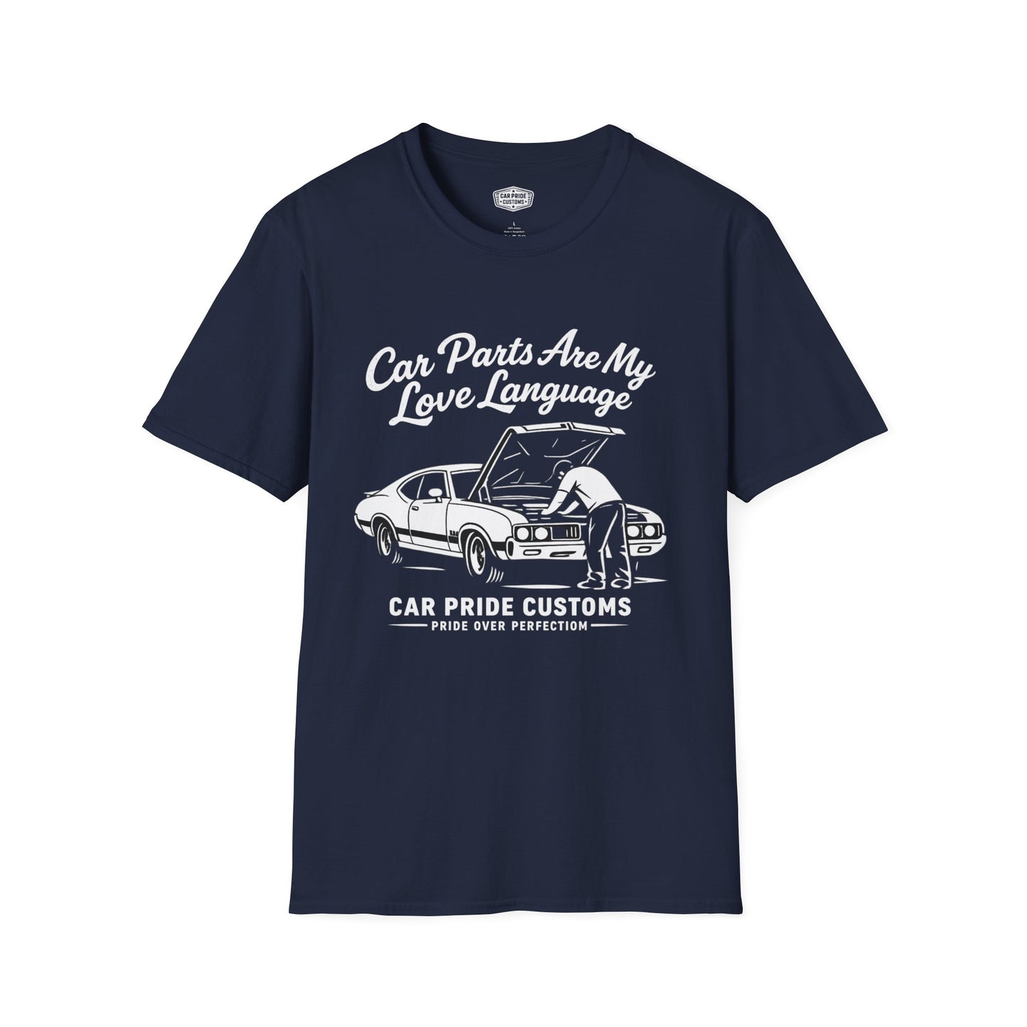 Funny Car T-Shirt | Car Guy Gift | Mechanic Shirt | 1970 Oldsmobile 442 | Car Parts