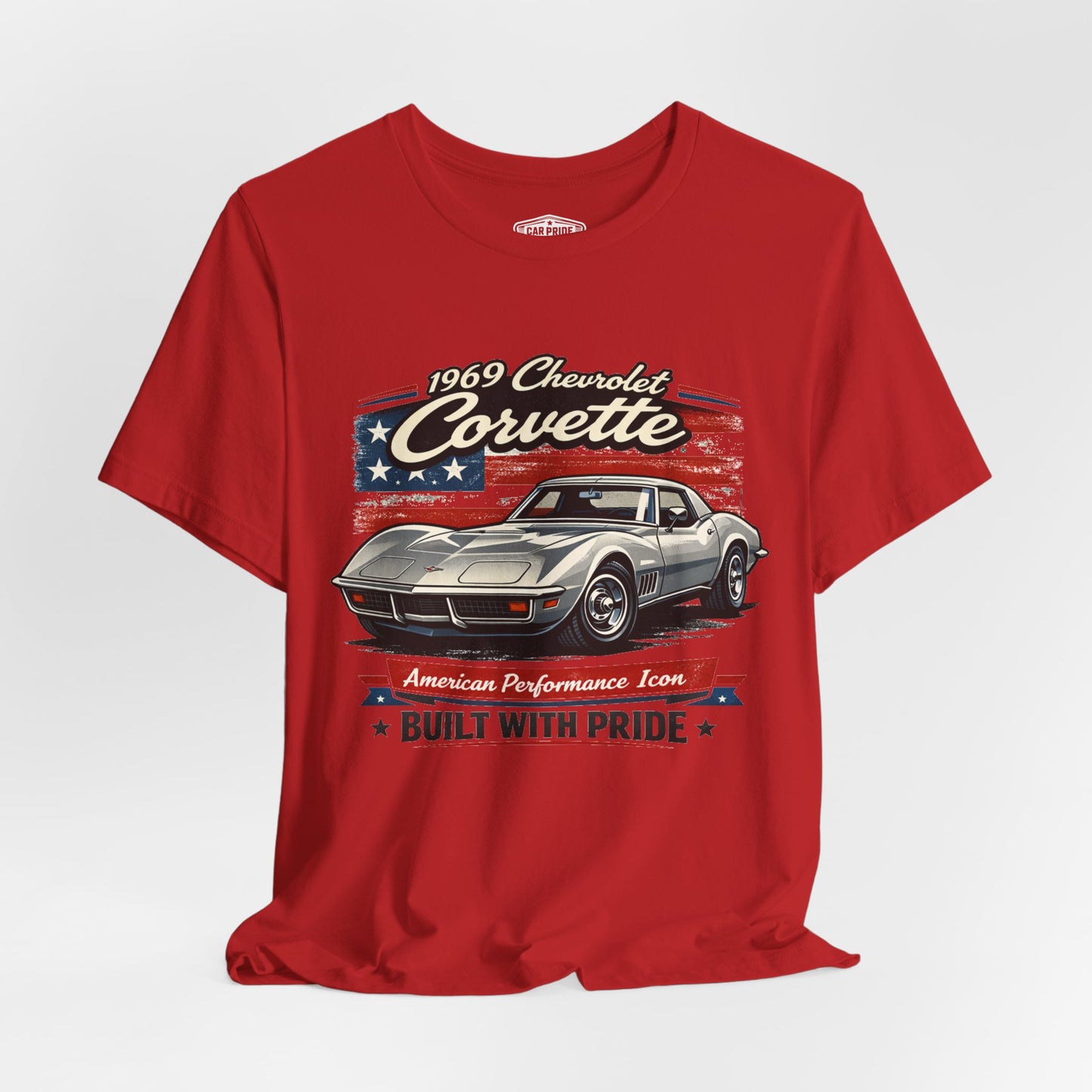 1969 Chevrolet Corvette Silver Pride - Premium Tee