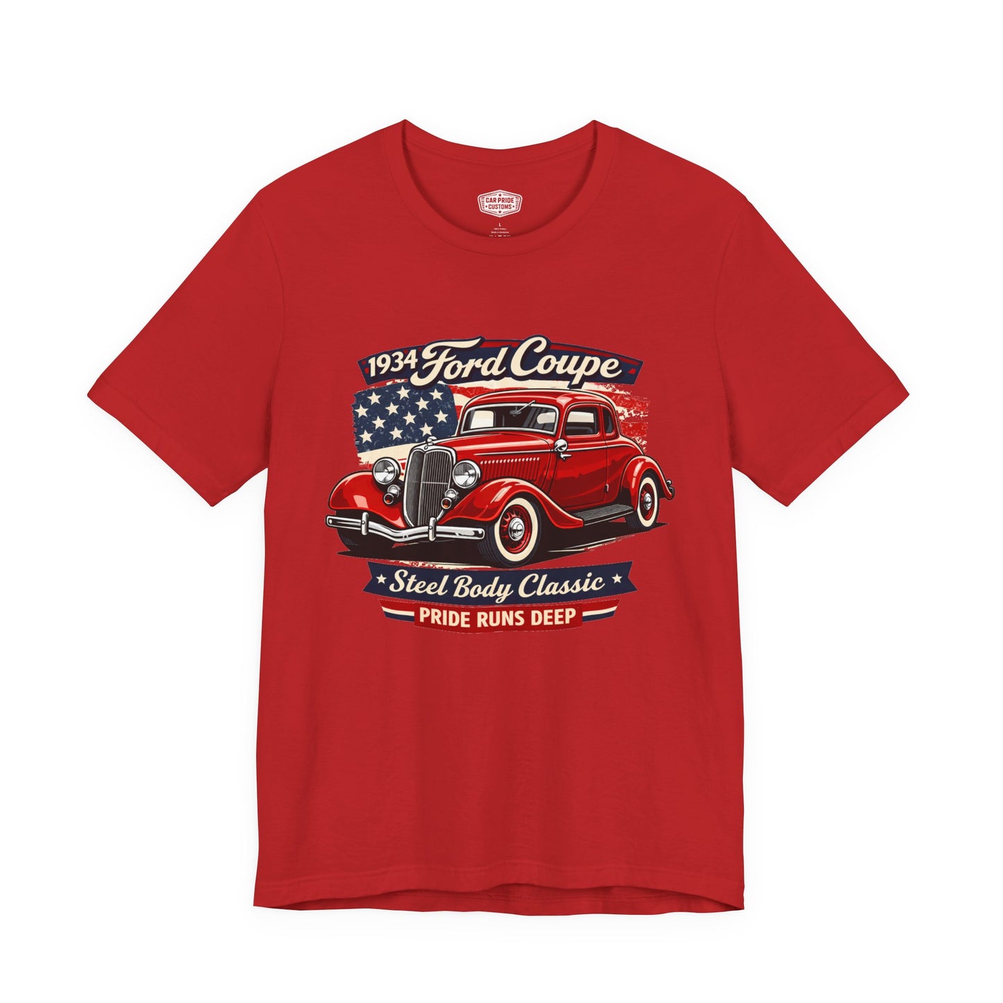 1934 Ford Coupe Red Pride - Premium Tee