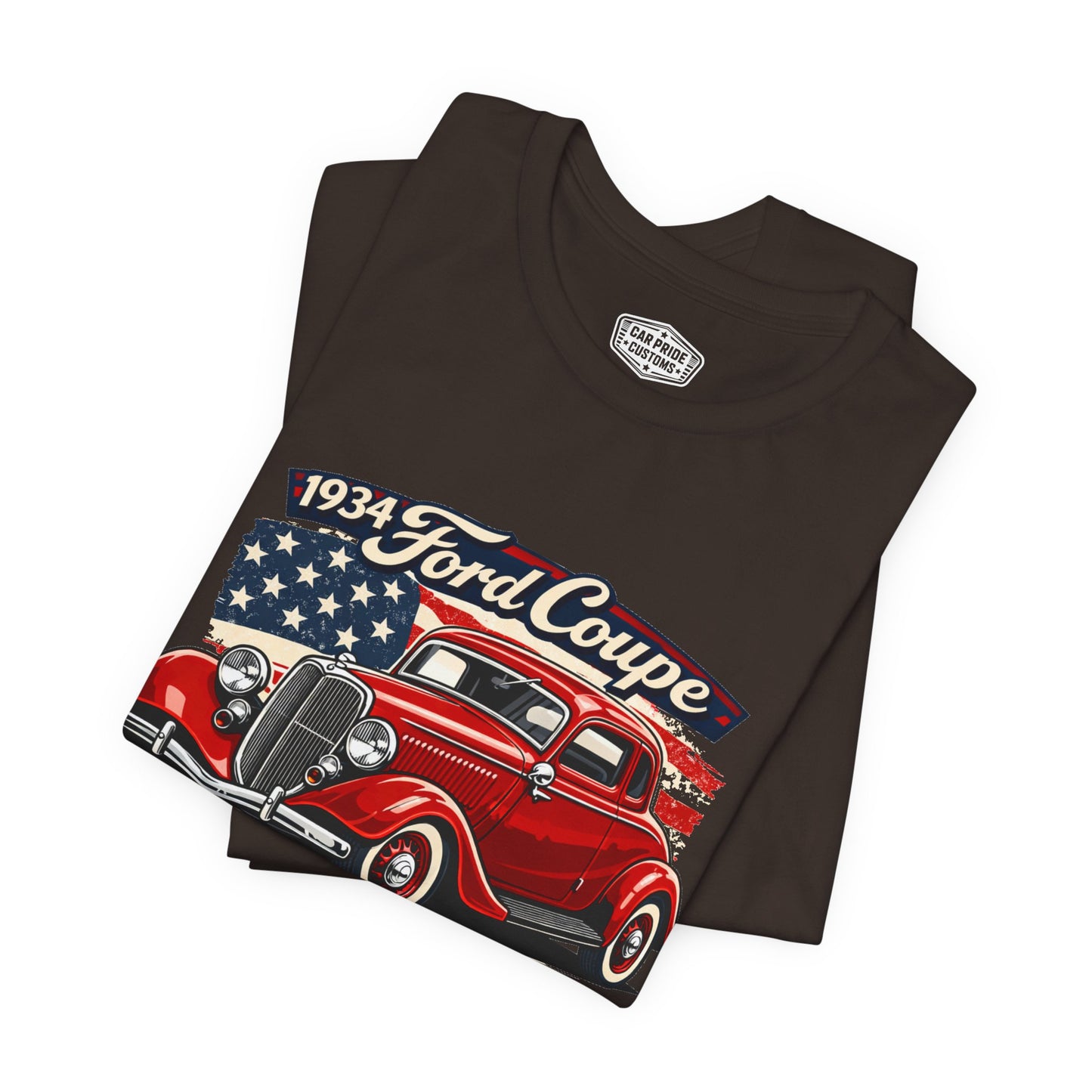 1934 Ford Coupe Red Pride - Premium Tee
