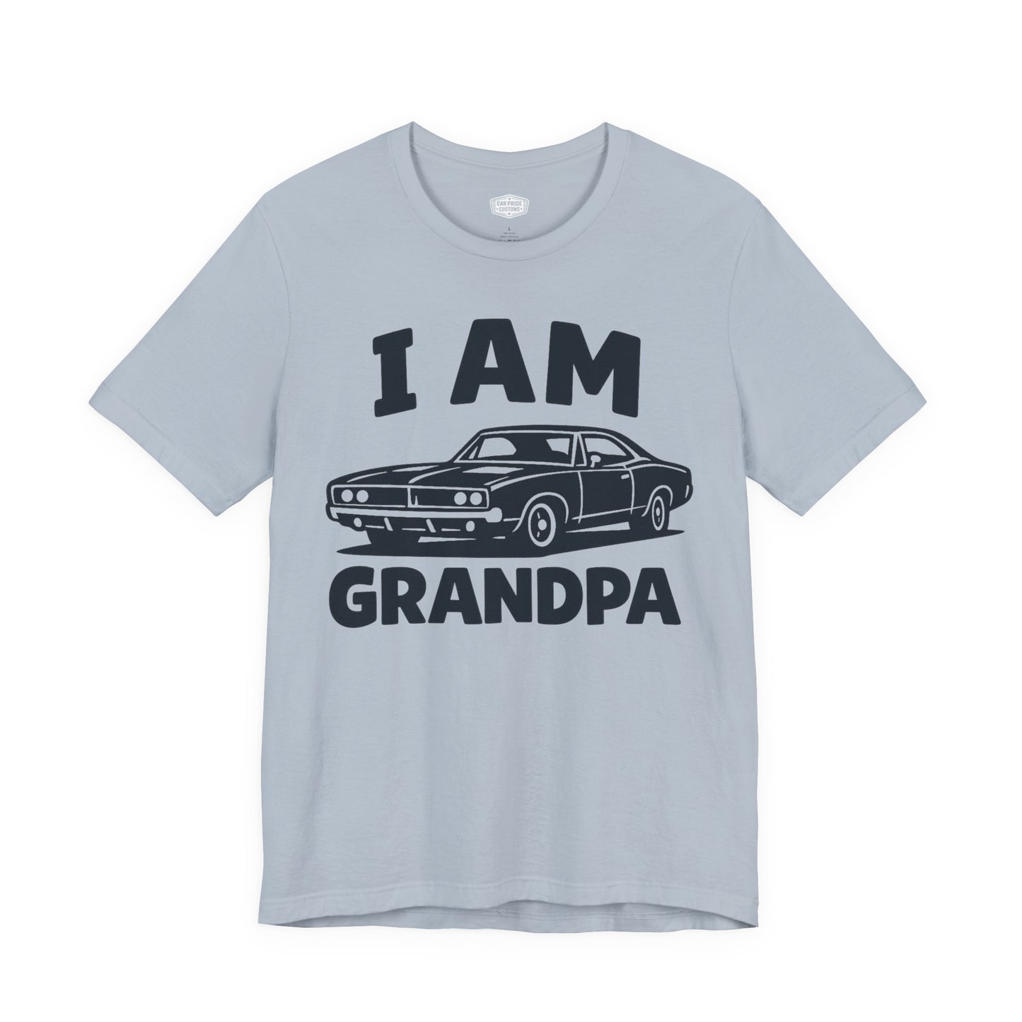 Funny Car T-Shirt | Classic Car Grandpa T-Shirt| Grandpa Car Lover Gift | 1968 Dodge Charger | I am Grandpa