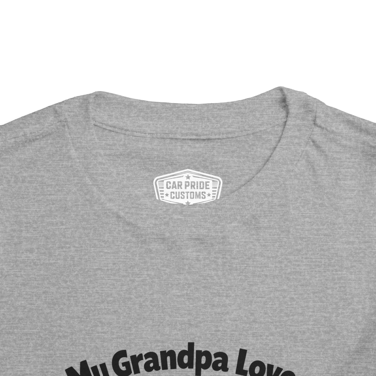 Funny Car T-Shirt | Classic Car Toddler T-Shirt| Grandpa Car Lover Gift | 1957 Chevrolet Bel Air | Grandpa Likes Cars