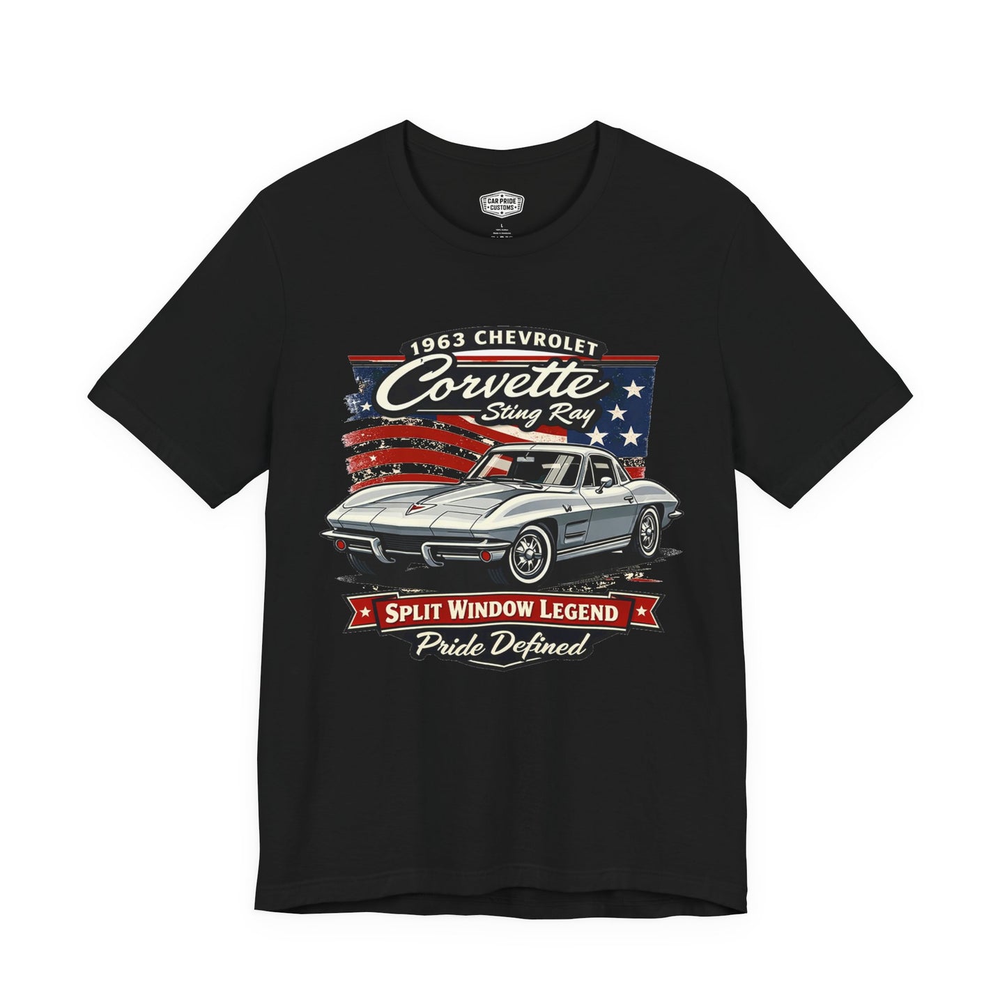 1963 Chevrolet Corvette Stingray Pride - Premium Tee