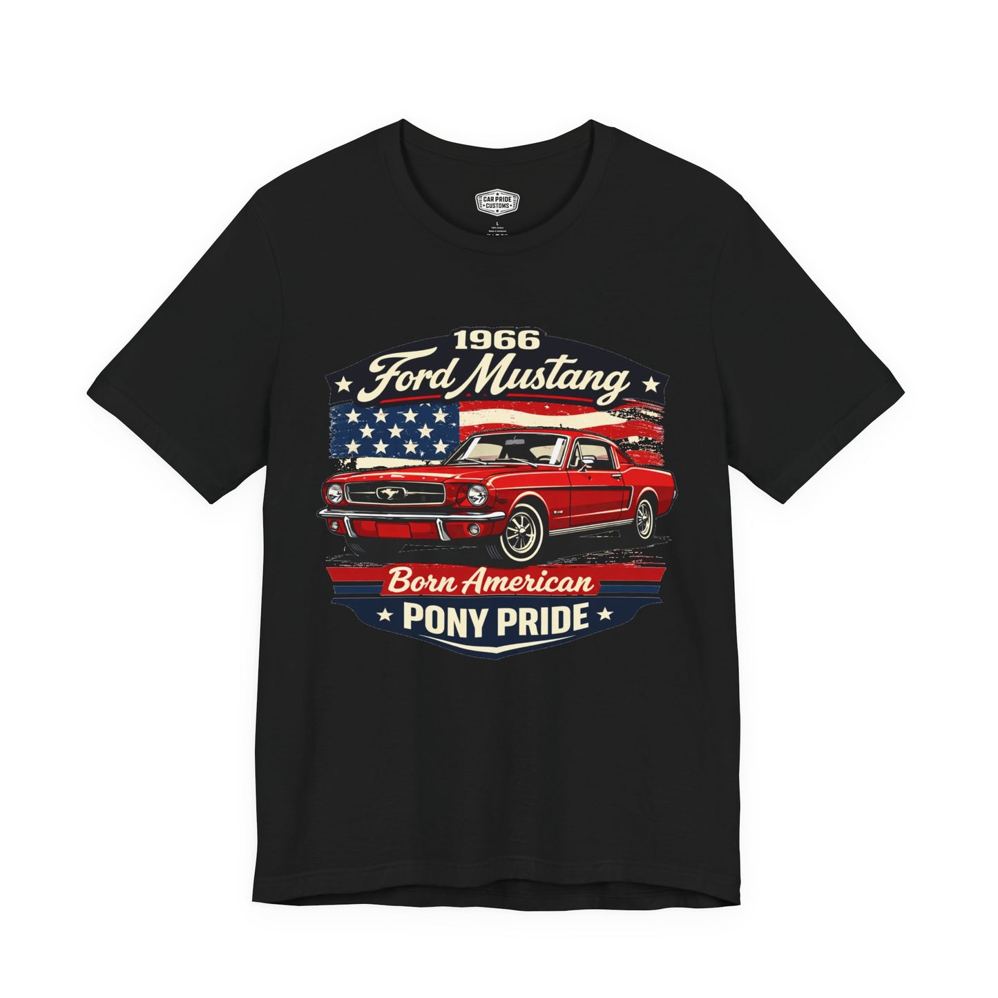 1966 Ford Mustang Red Pride - Premium Tee