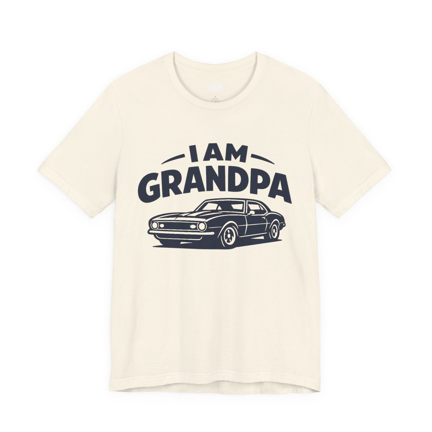 Funny Car T-Shirt | Classic Car Grandpa T-Shirt| Grandpa Car Lover Gift | 1968 Chevrolet Camaro | I am Grandpa