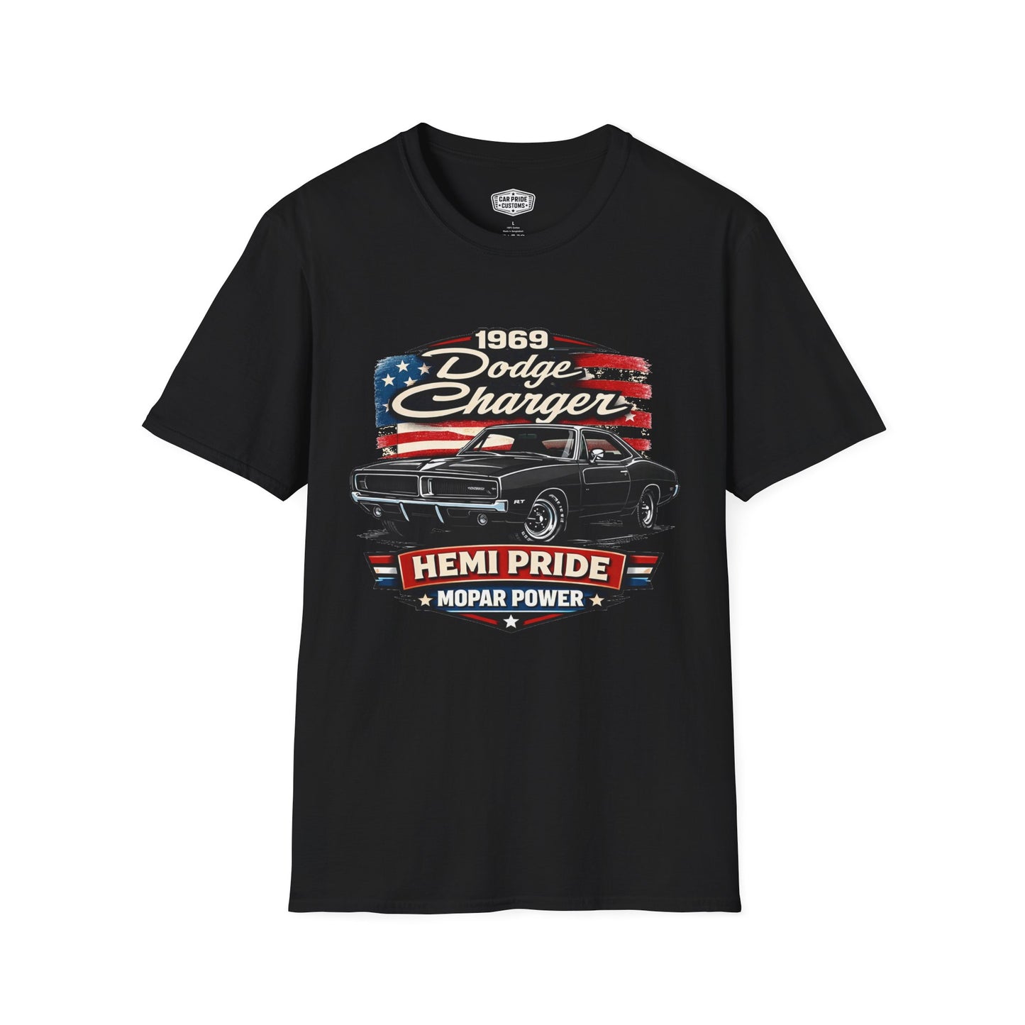 1969 Dodge Charger Black Pride - Standard Tee