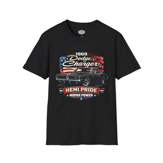 1969 Dodge Charger Black Pride - Standard Tee