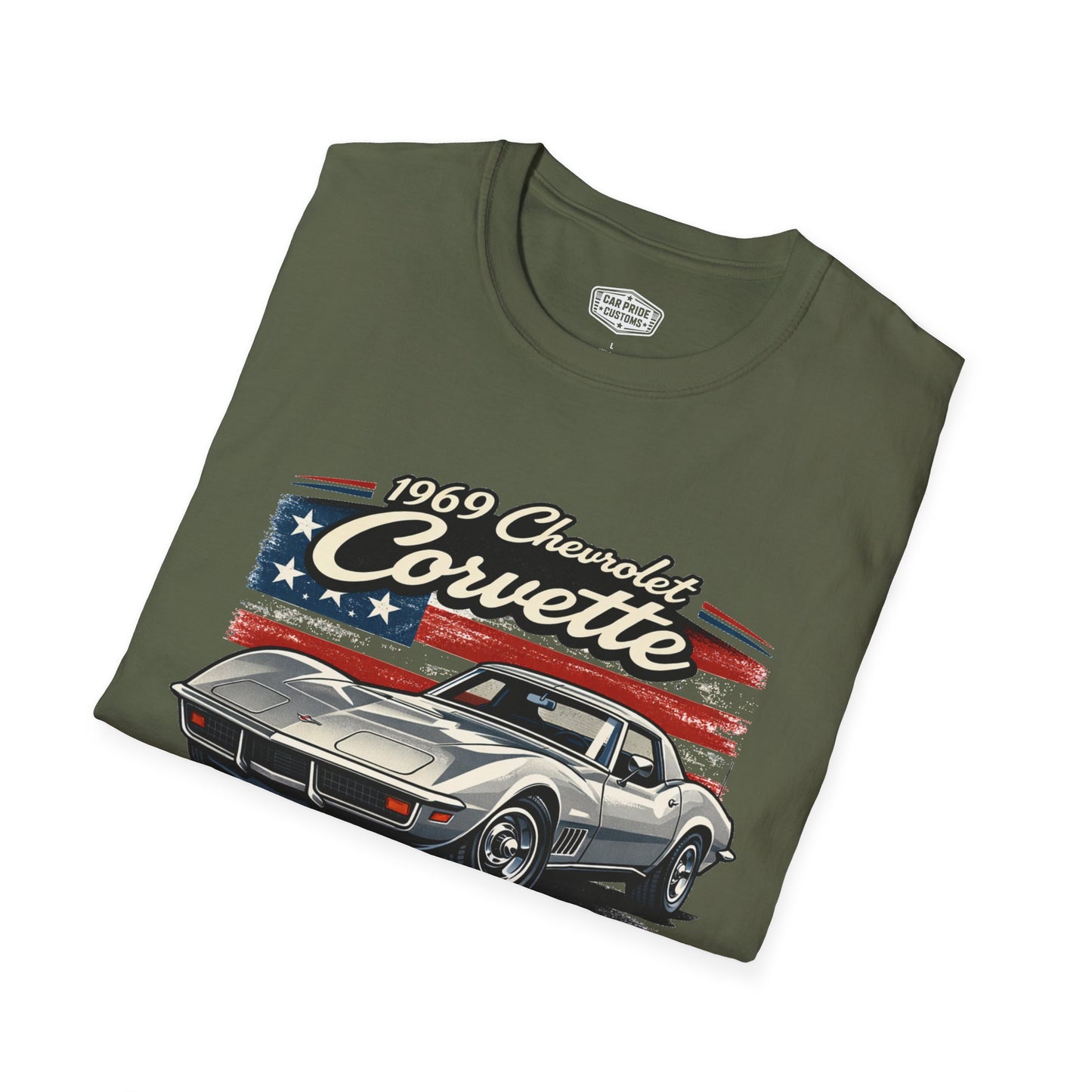 1969 Chevrolet Corvette Silver Pride - Standard Tee