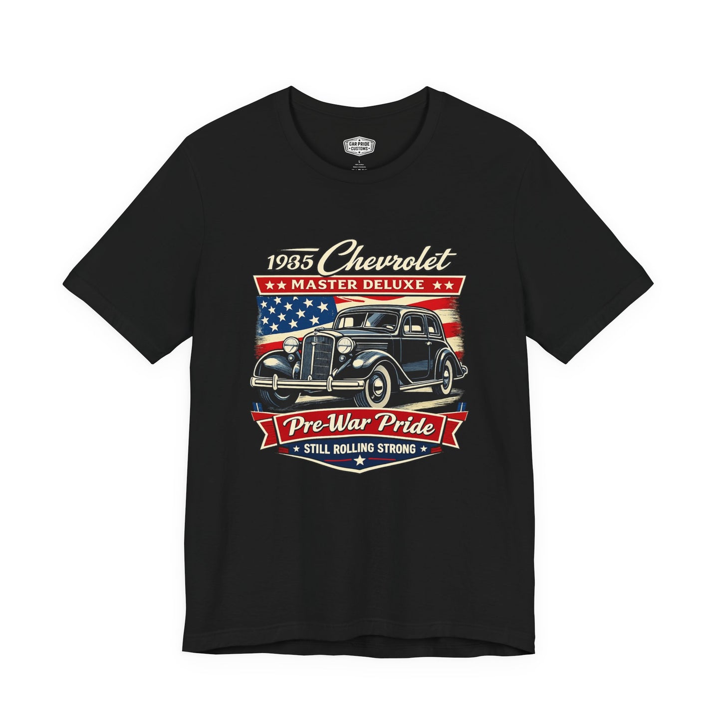 1935 Chevrolet Master Deluxe Black Pride - Premium Tee