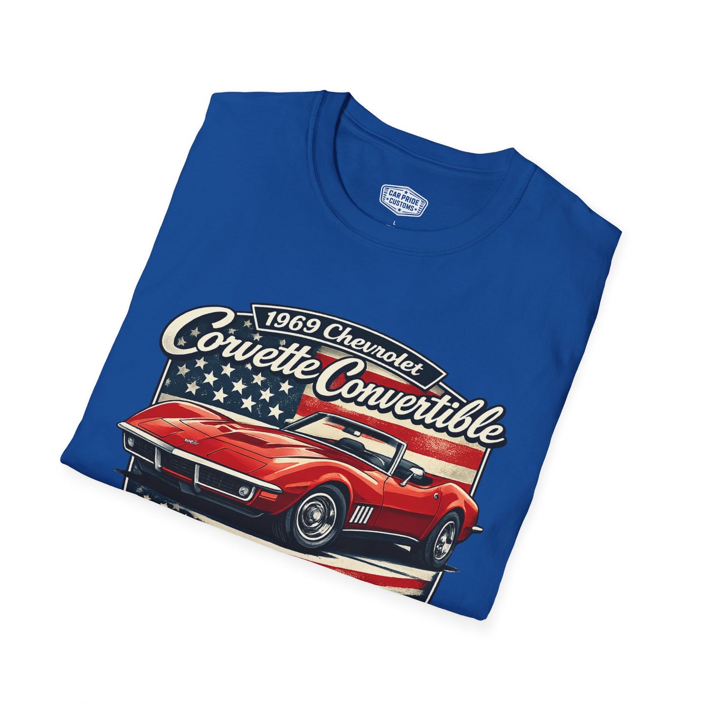 1969 Chevrolet Corvette Convertible Red Pride - Standard Tee