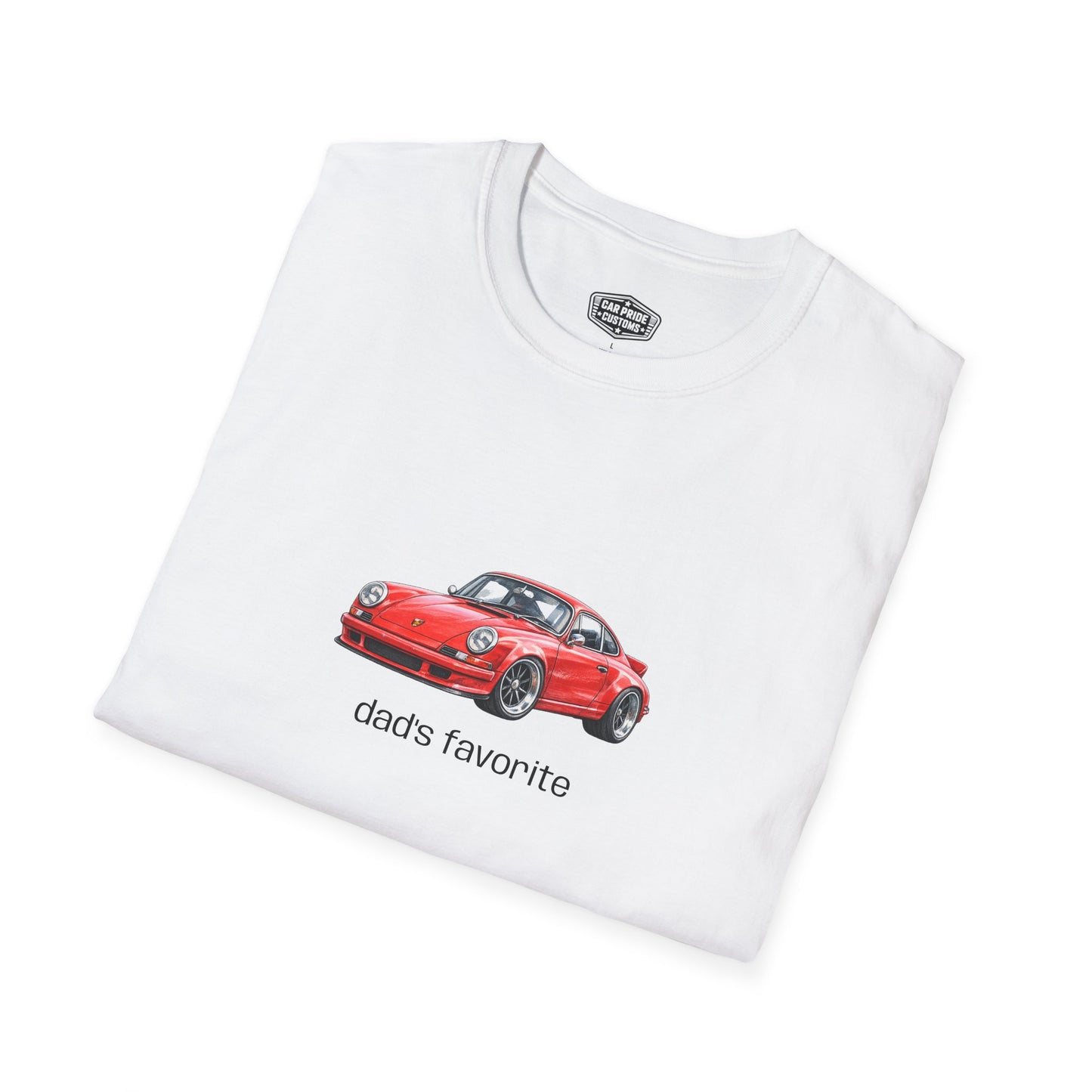 Porsche Dad’s Favorite T-Shirt | Classic Porsche Sports Car Tee | Personalized Car Lover Gift