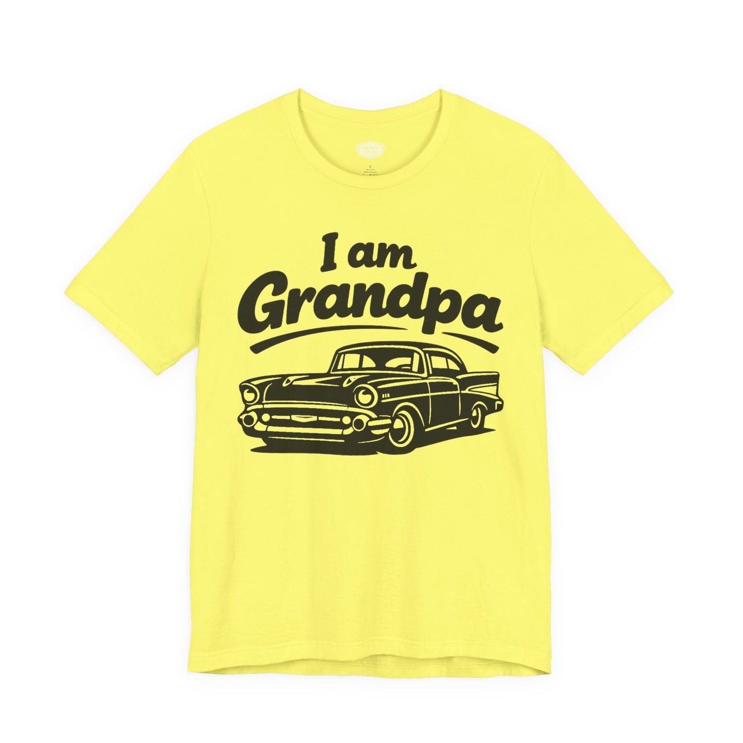 Funny Car T-Shirt | Classic Car Grandpa T-Shirt| Grandpa Car Lover Gift | 1957 Chevrolet Bel Air | I am Grandpa