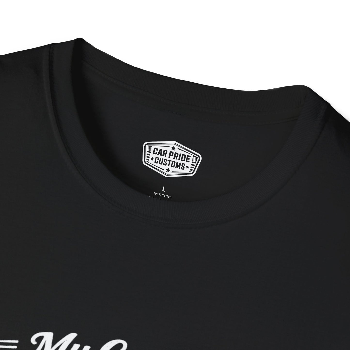 My Car is My Therapist | 1966 Ford Mustang Convertible T-Shirt | Funny Pony Car Graphic Tee | Classic Mustang Shirt