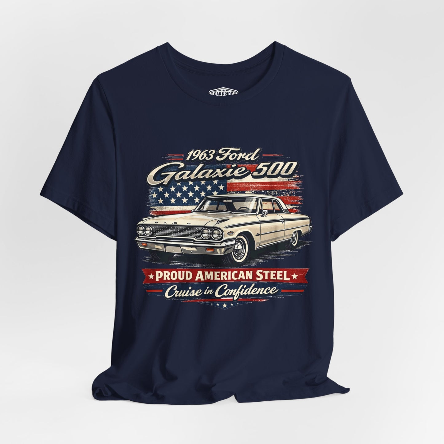 1963 Ford Galaxy 500 Yellow Pride - Premium Tee