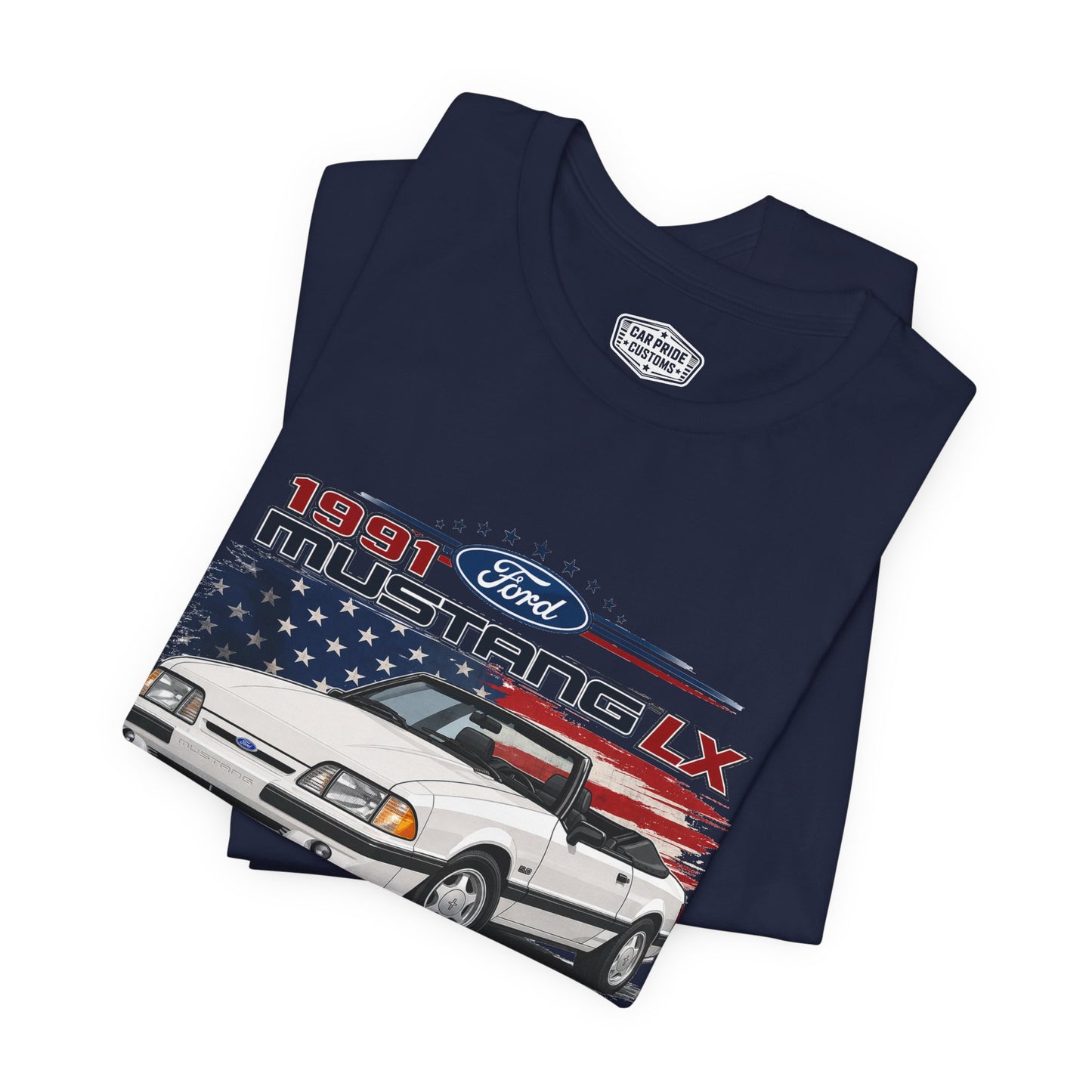 1991 Ford Mustang LX White Pride - Premium Tee