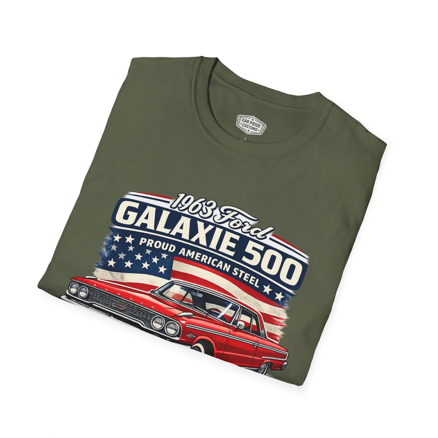 1963 Ford Galaxy 500 Red Pride - Standard Tee