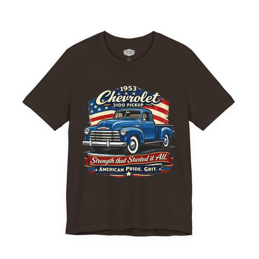 1953 Chevrolet 3100 Pickup Pride - Premium Tee