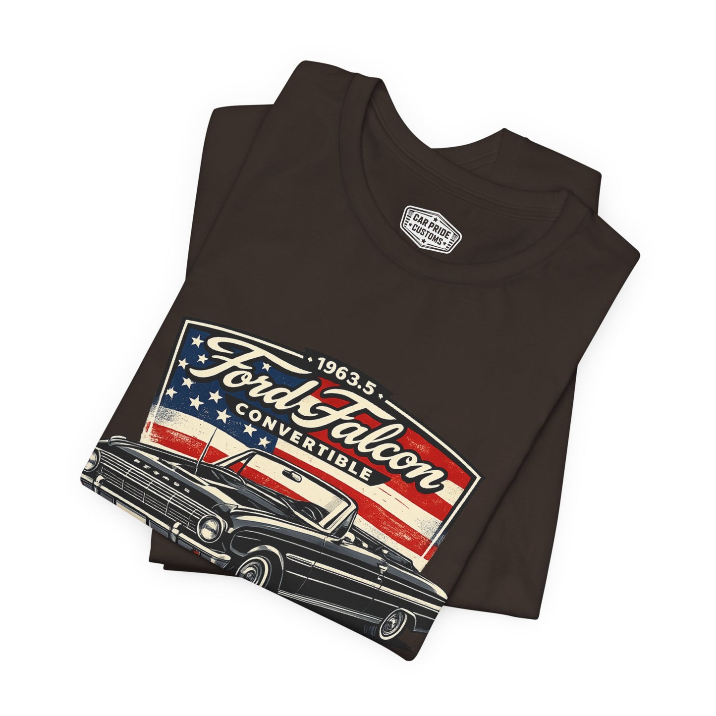1963.5 Ford Falcon Convertible Black Pride - Premium Tee