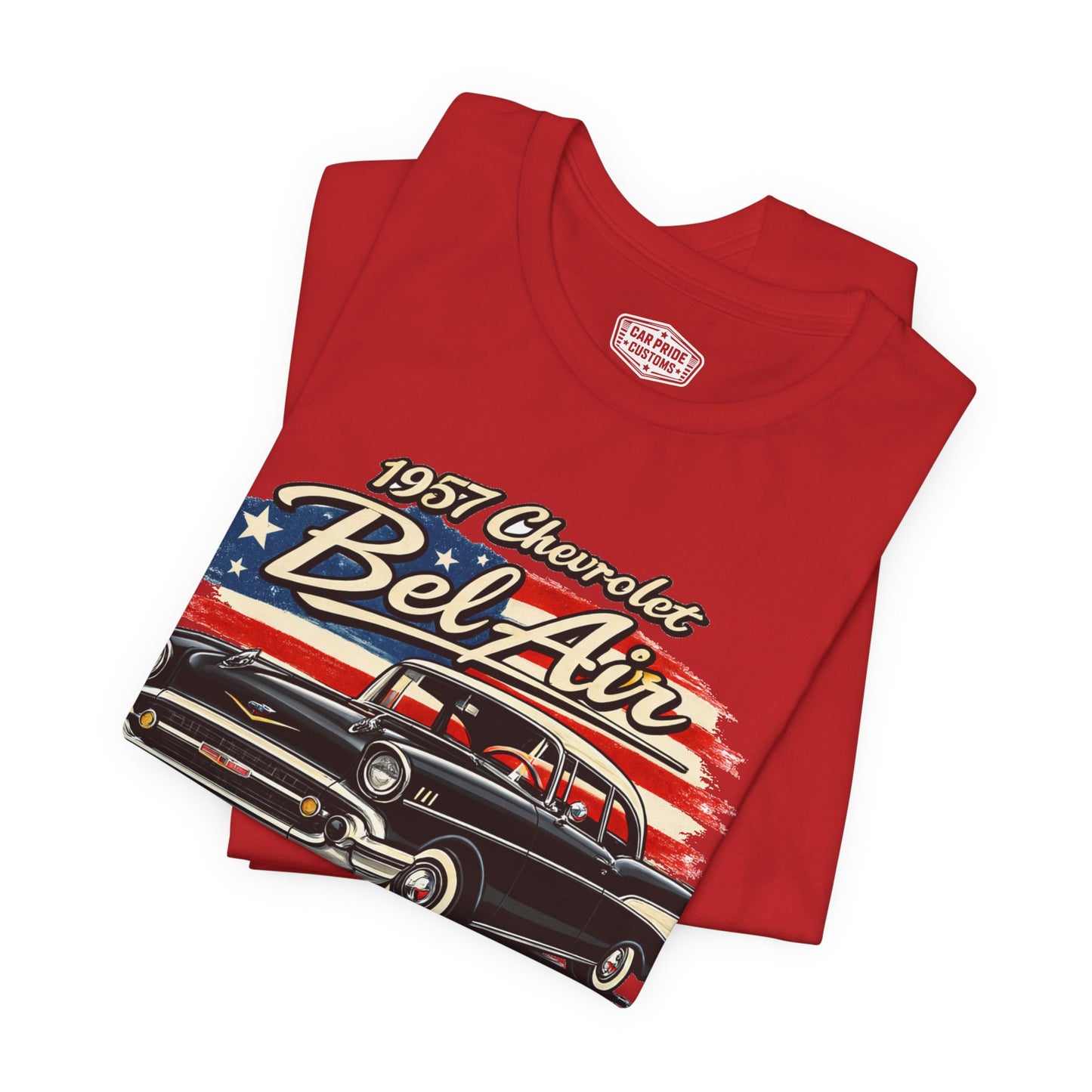 1957 Chevrolet Bel Air Black Pride - Premium Tee